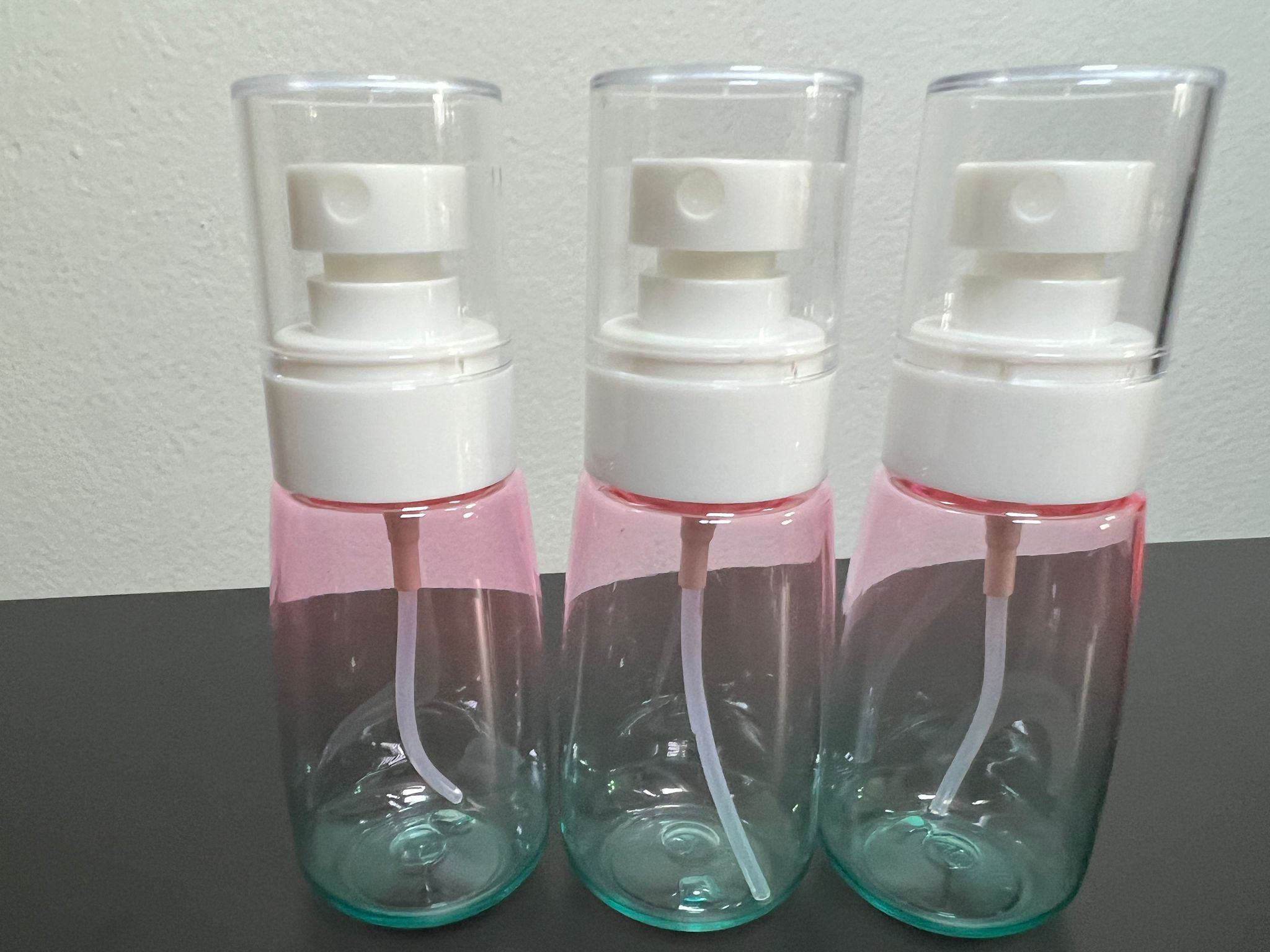 Cosywell Fine Mist Spray Bottles TSA Approved 2oz 60ml 3 Pack