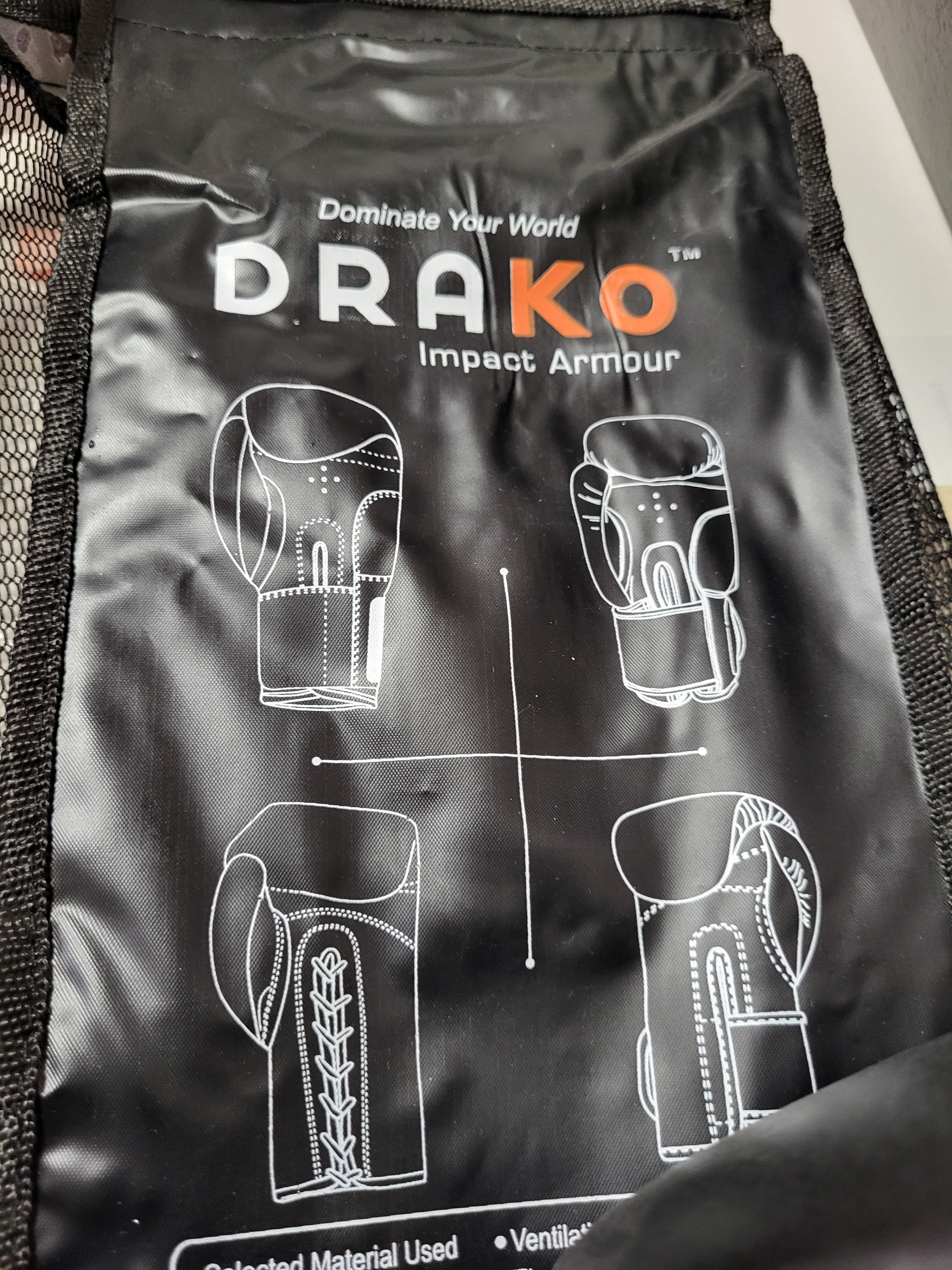 DRAKO BOXING GLOVES - photo 2