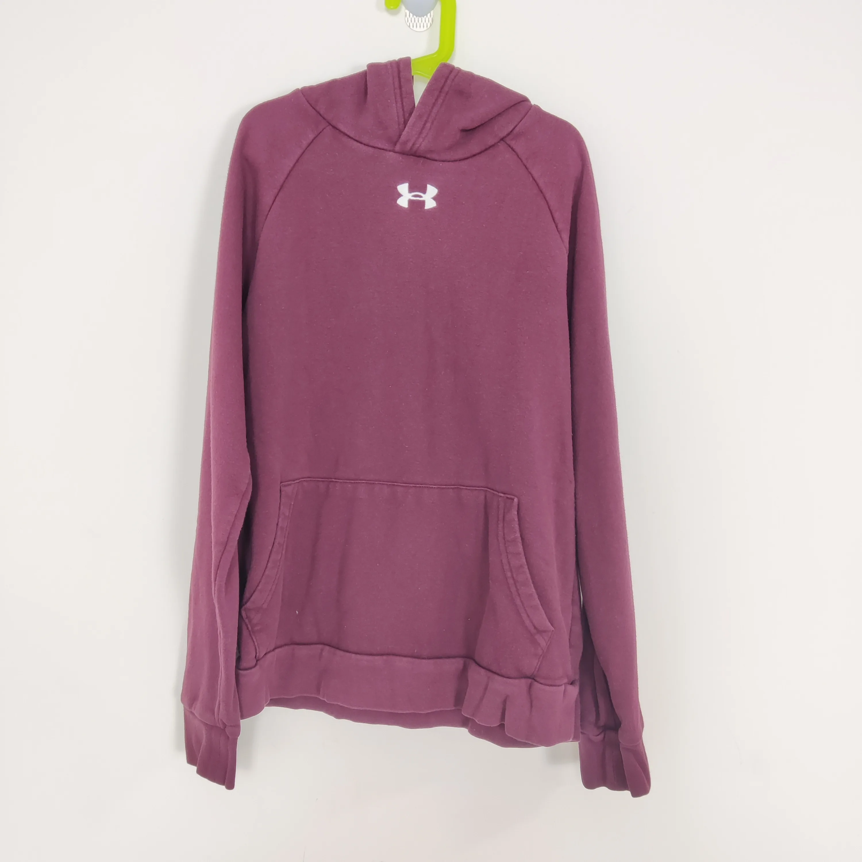 Under Armour Burgundy Hoodie Youth Size Large Unisex thumbnail