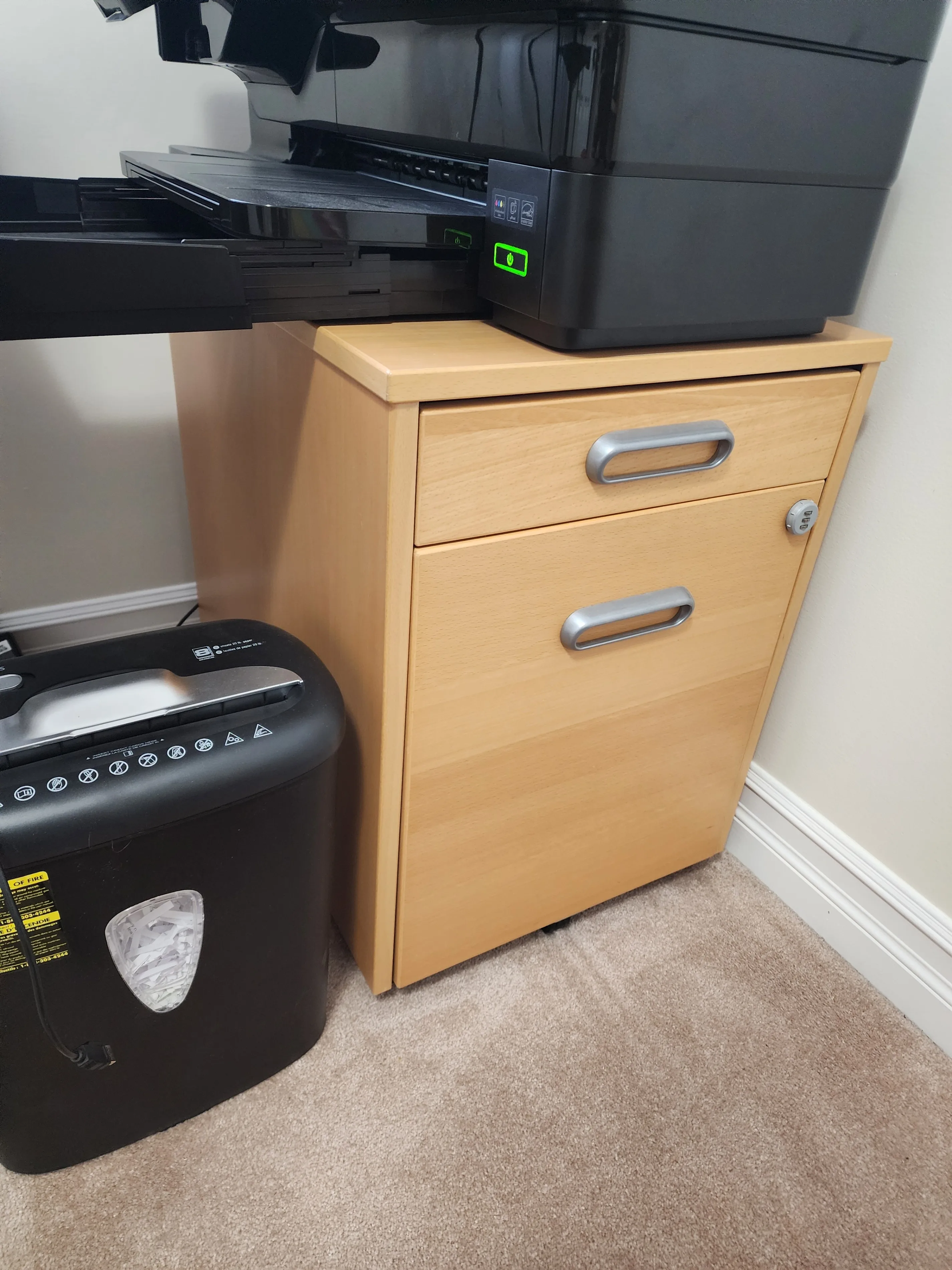 Drawer unit/drop file storage image indicator(2)