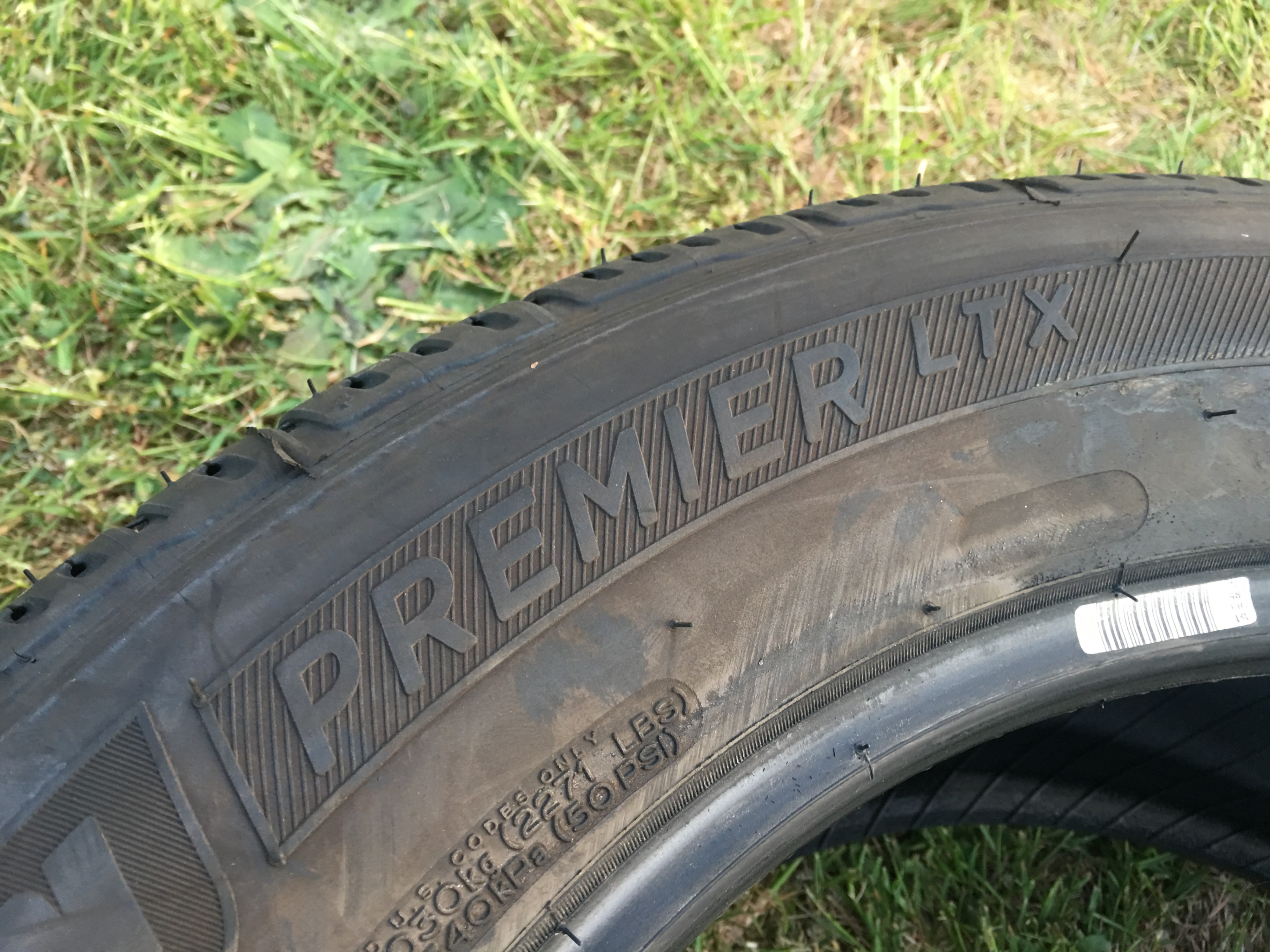 1 X single 255/55/18 XL M+S 109V Michelin Premier LTX 85% tread - photo 5