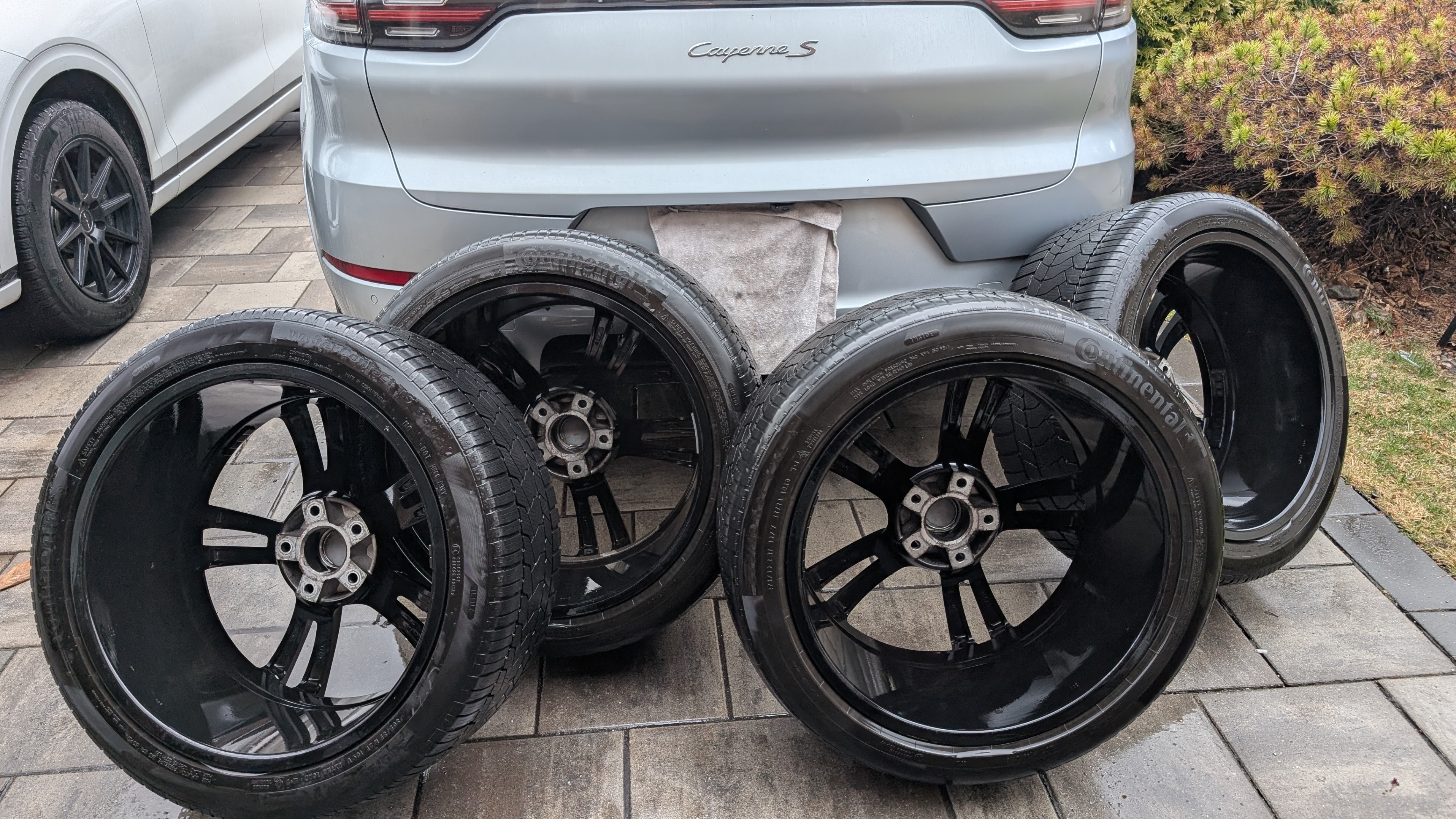 Winter Tire Set 21 inch with Continental Contact TS - photo 2