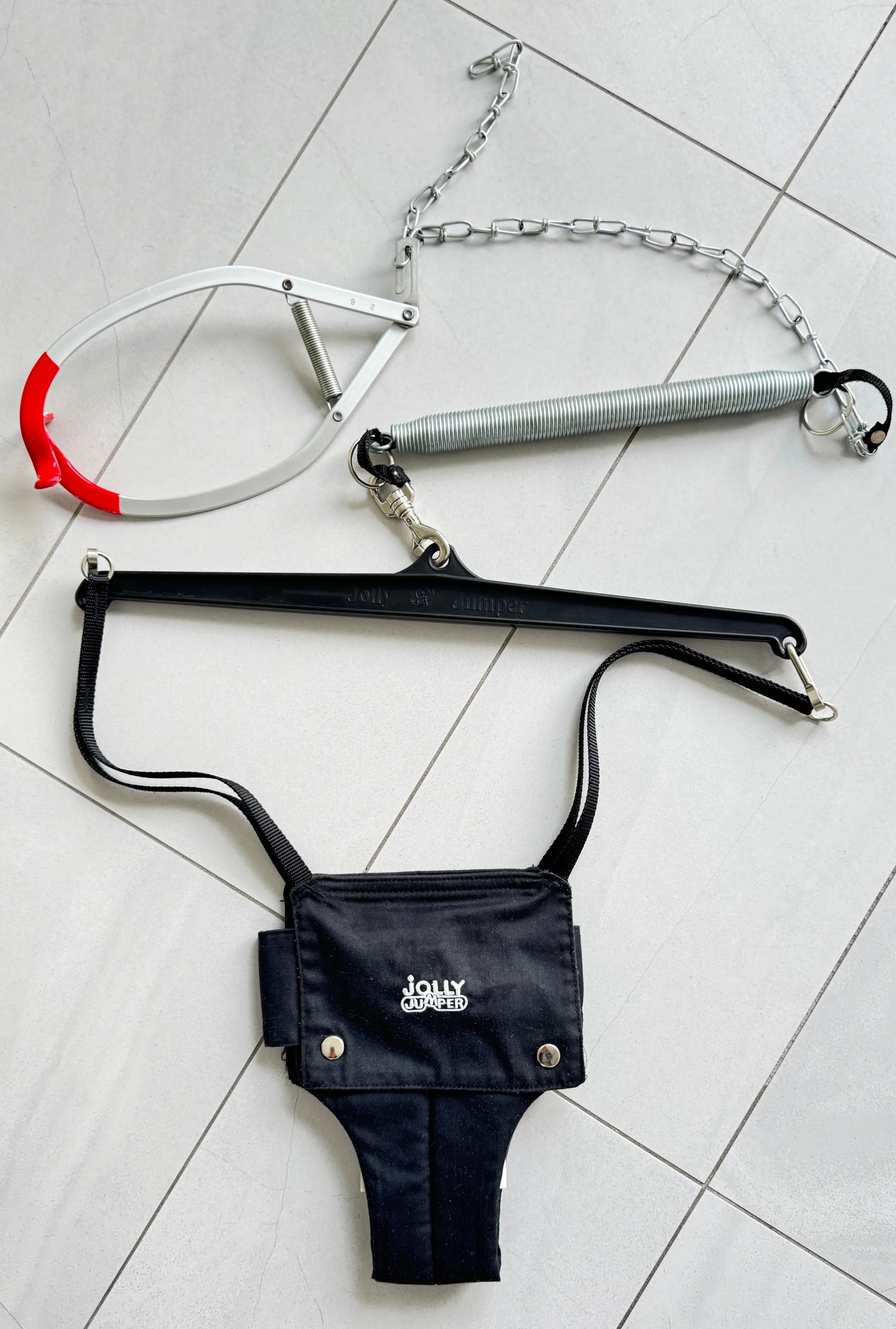 Jolly Jumper ICONIC Doorway Baby Jumper (Black)