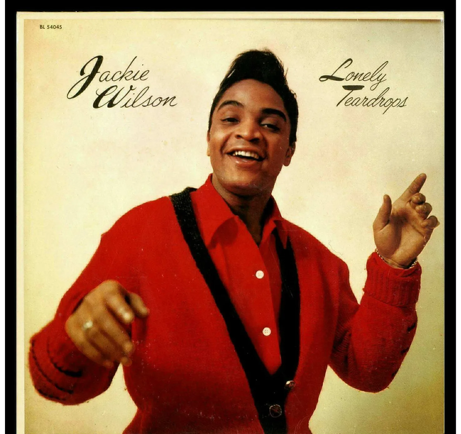 RARE Jackie Wilson – Lonely Teardrops U.K. Coral Mono LP Mint thumbnail