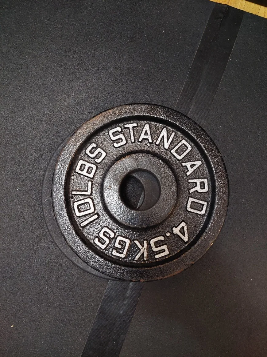 Pair of 10lb Rogue Olympic Weight Plates thumbnail