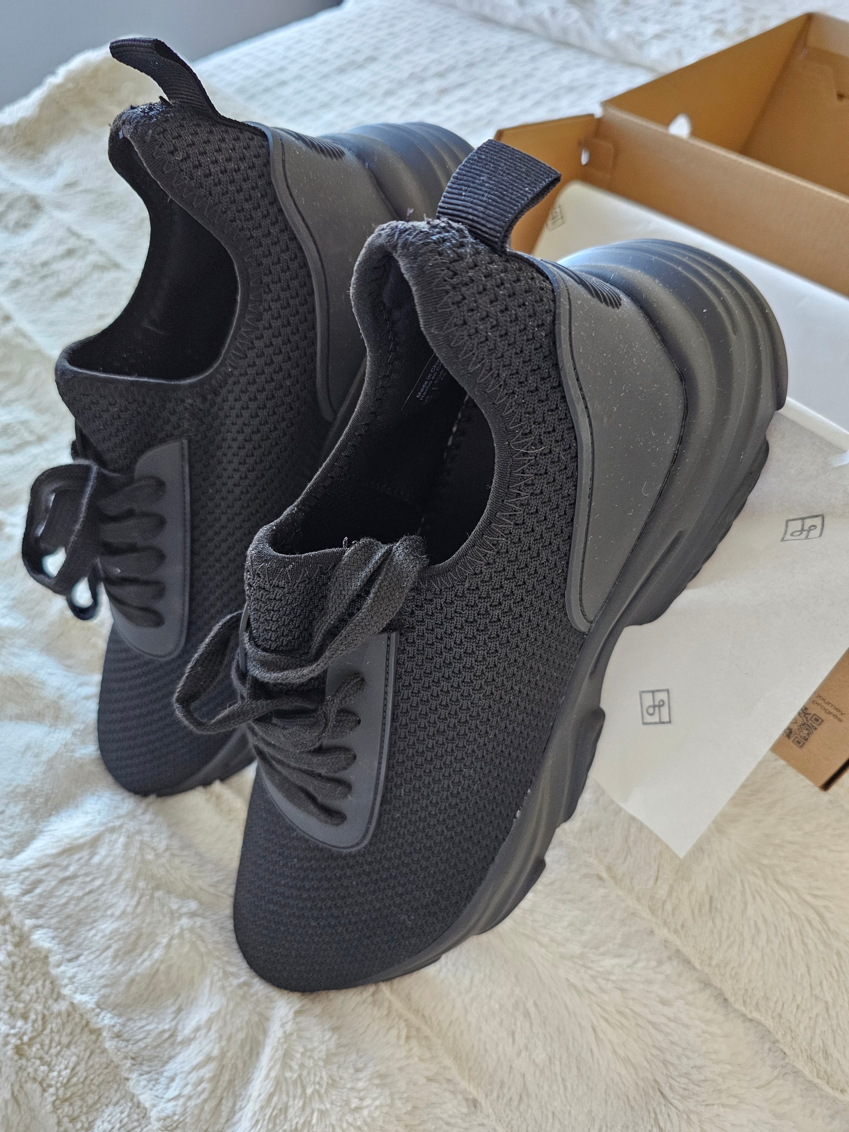 Men's Sneaker "CALL IT SPRING" Black Coloured "TREYY" Brand New - photo 2