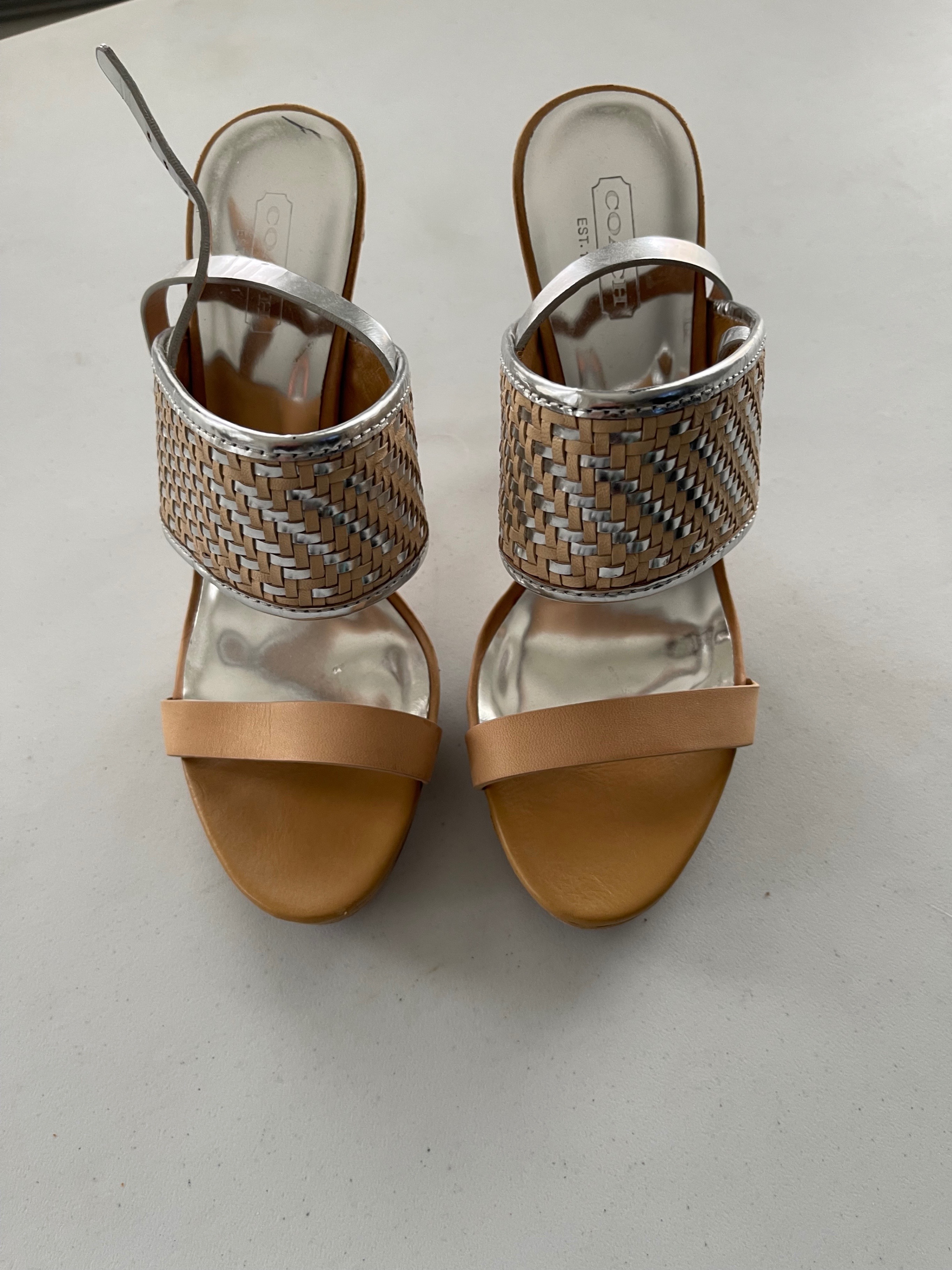 Coach Stiletto Sandals