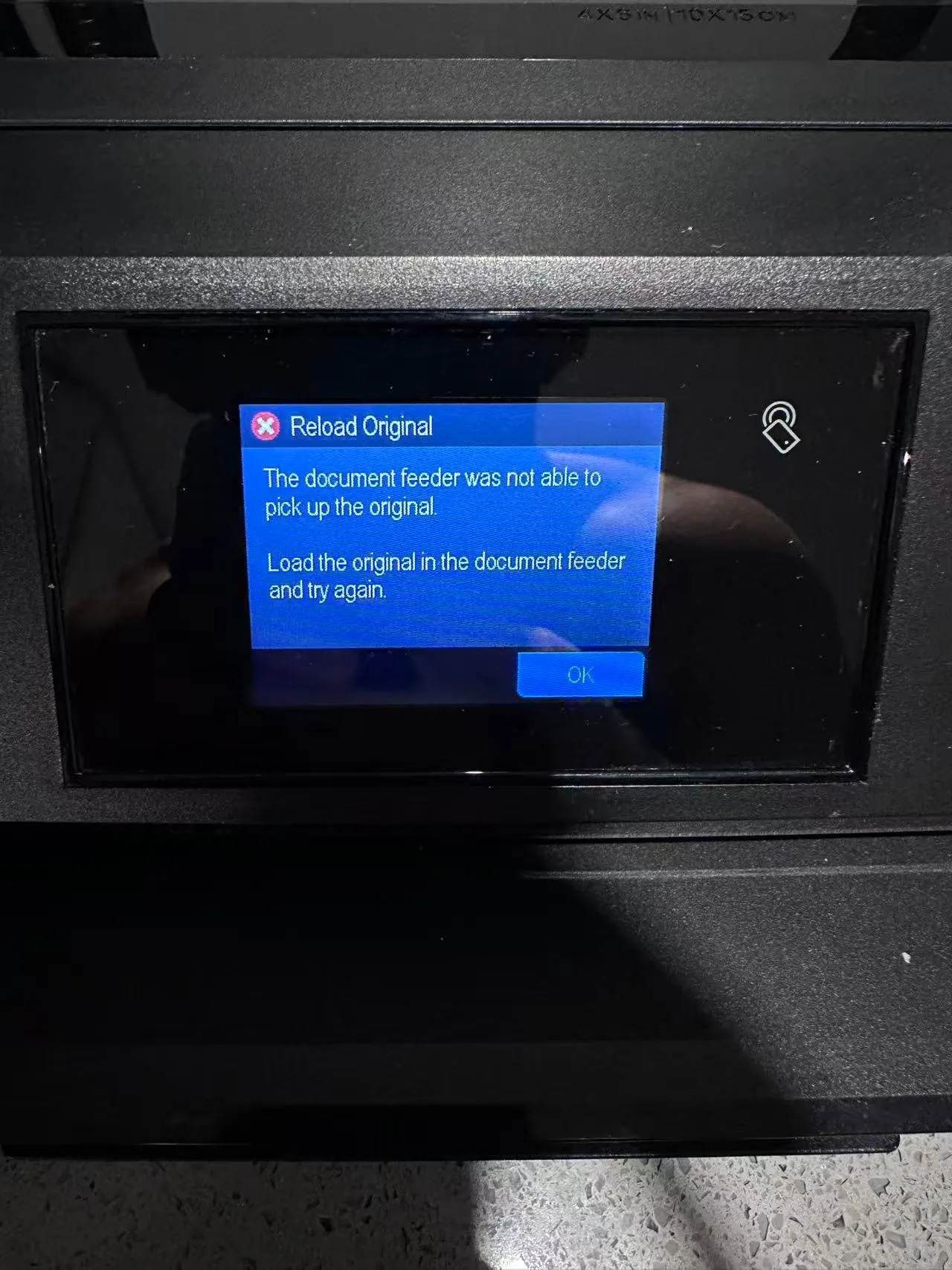 HP OfficeJet 5740 Wireless All-in-One Printer image indicator(3)