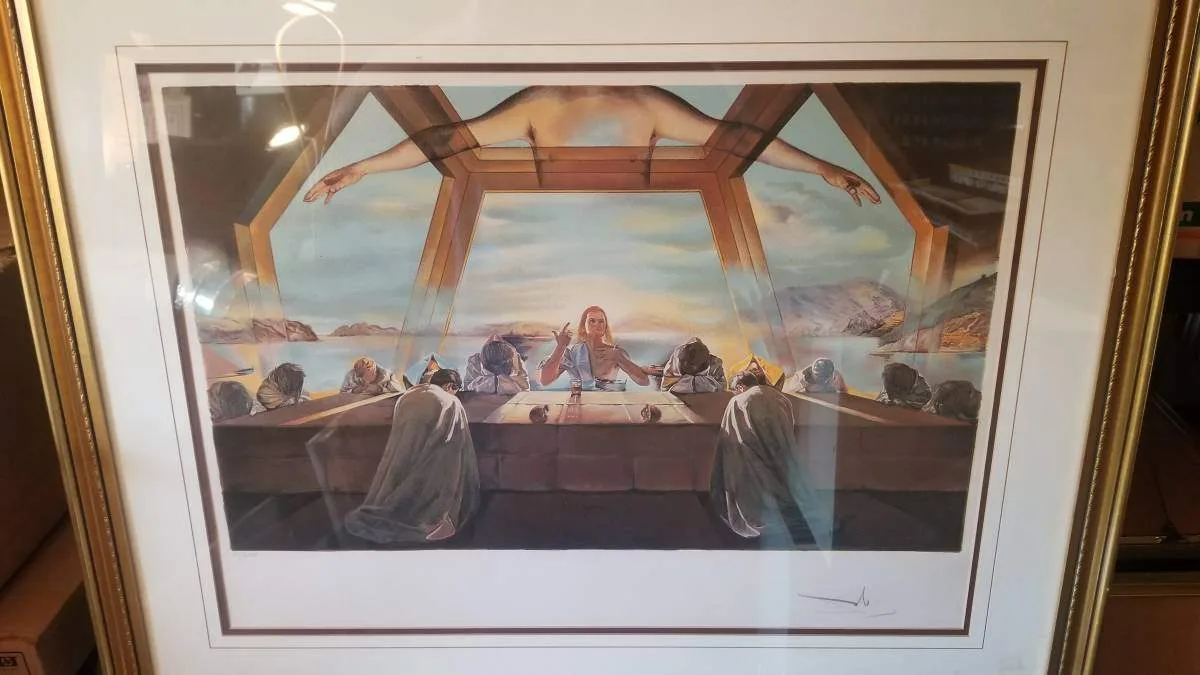 Museum Framed Dalí “Sacrament of the Last Supper” — S/N 94/350 image indicator(2)