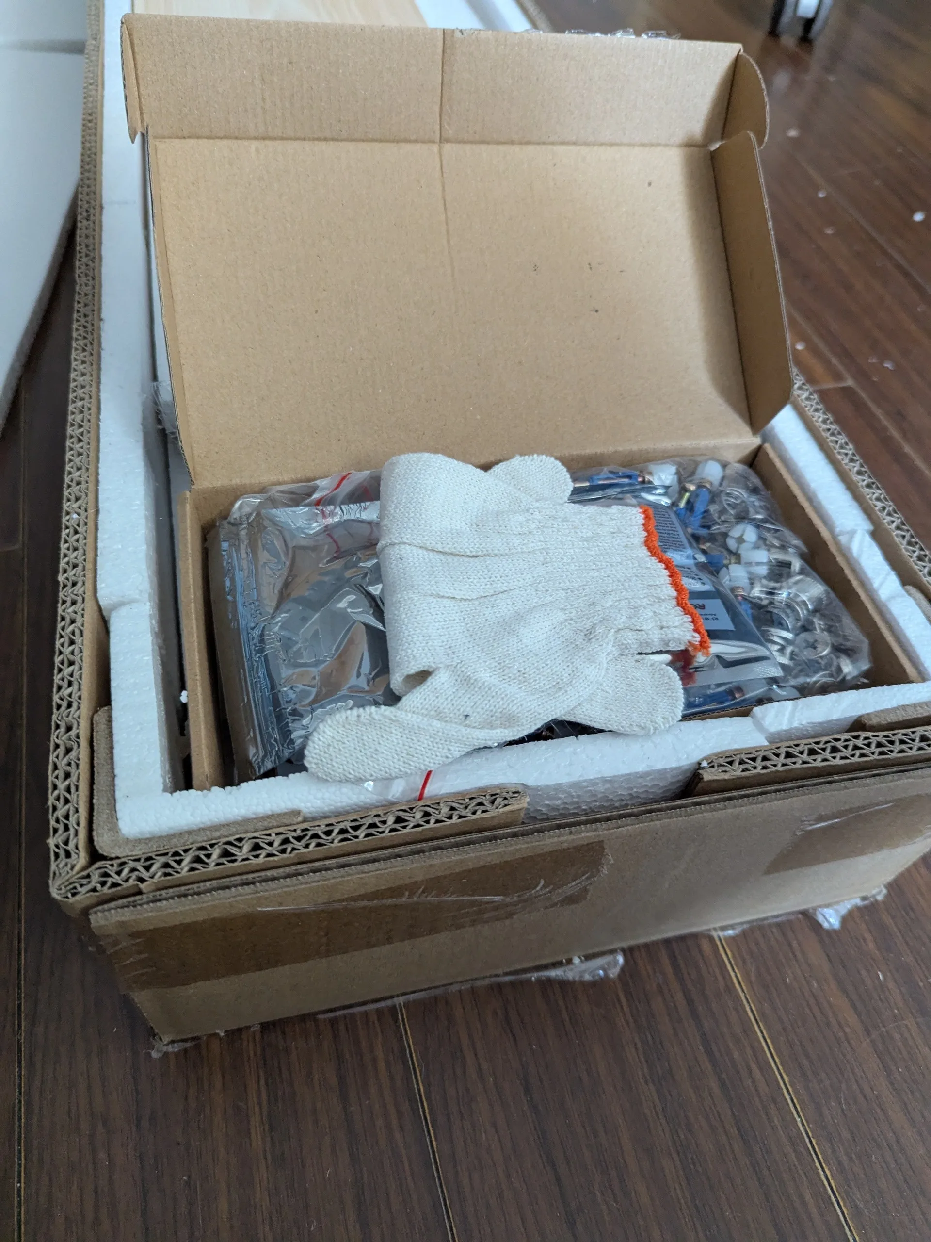 Bixiaomei Floating TV Stand with LED Lights 63'' Wall Mounted TV image indicator(5)