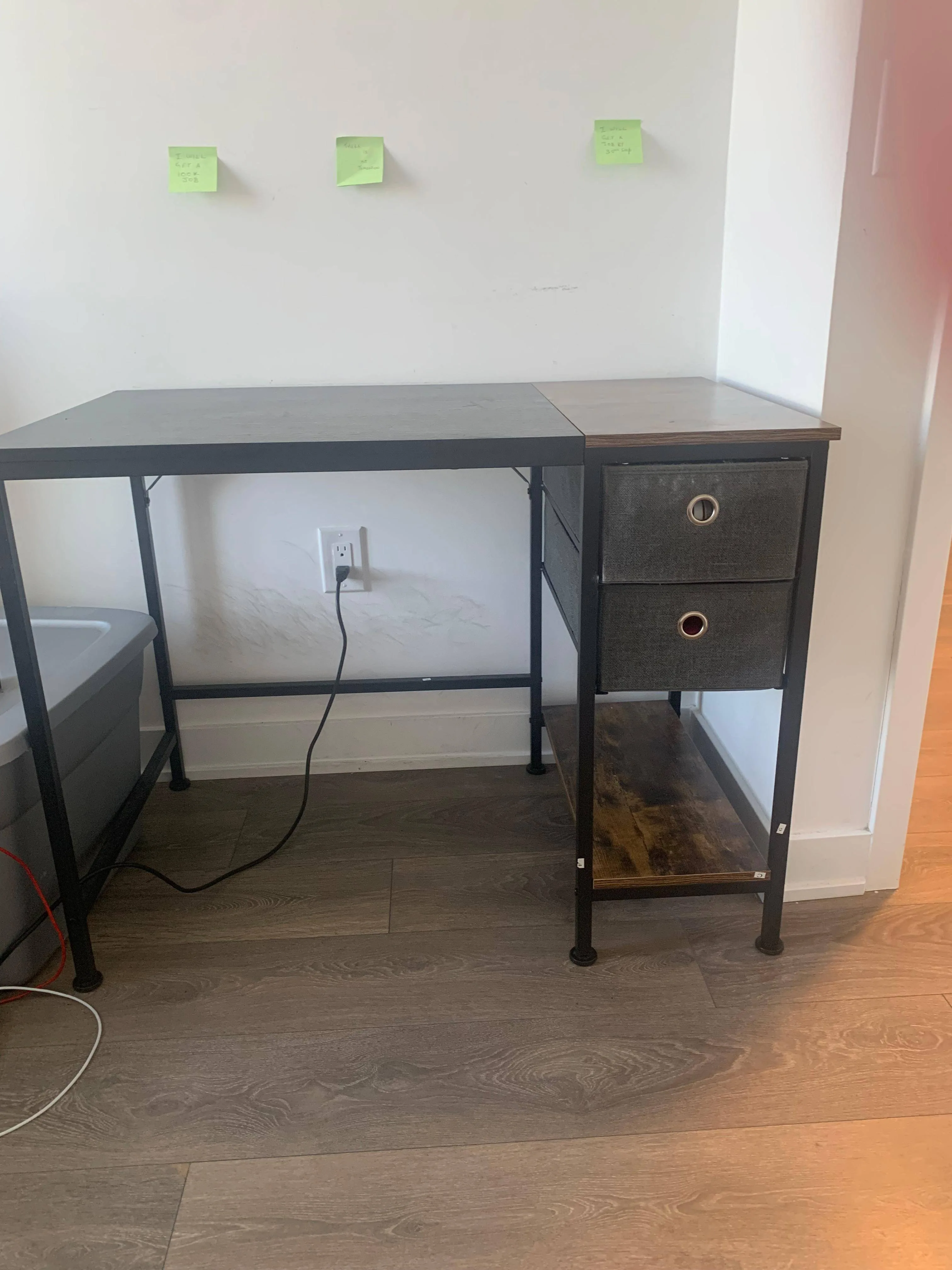 40" Office Desk with Drawers image indicator(3)