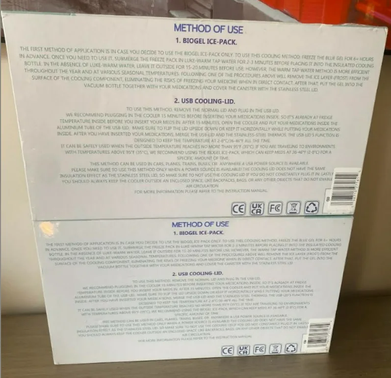 RXCoolers Mini Travel Insulin Medicine Cooler image indicator(2)