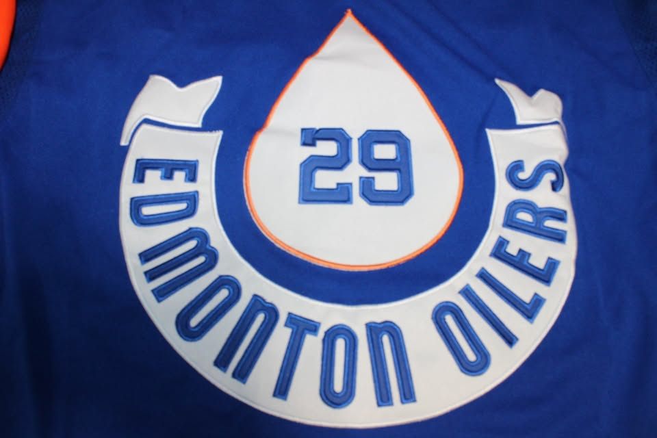 NHL Heritage Classic Edmonton Oilers Leon Draisaitl Jersey Large - photo 2