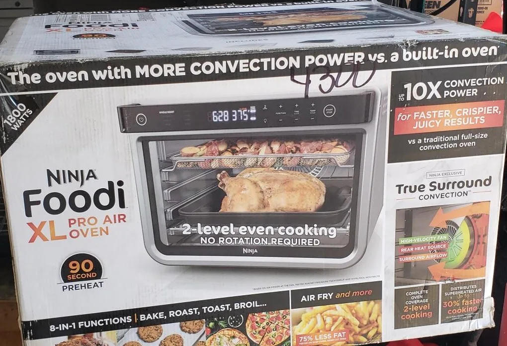 Share Ninja Foodi 8in1 XL Pro Air Fry, Counter Convection Oven image indicator(2)