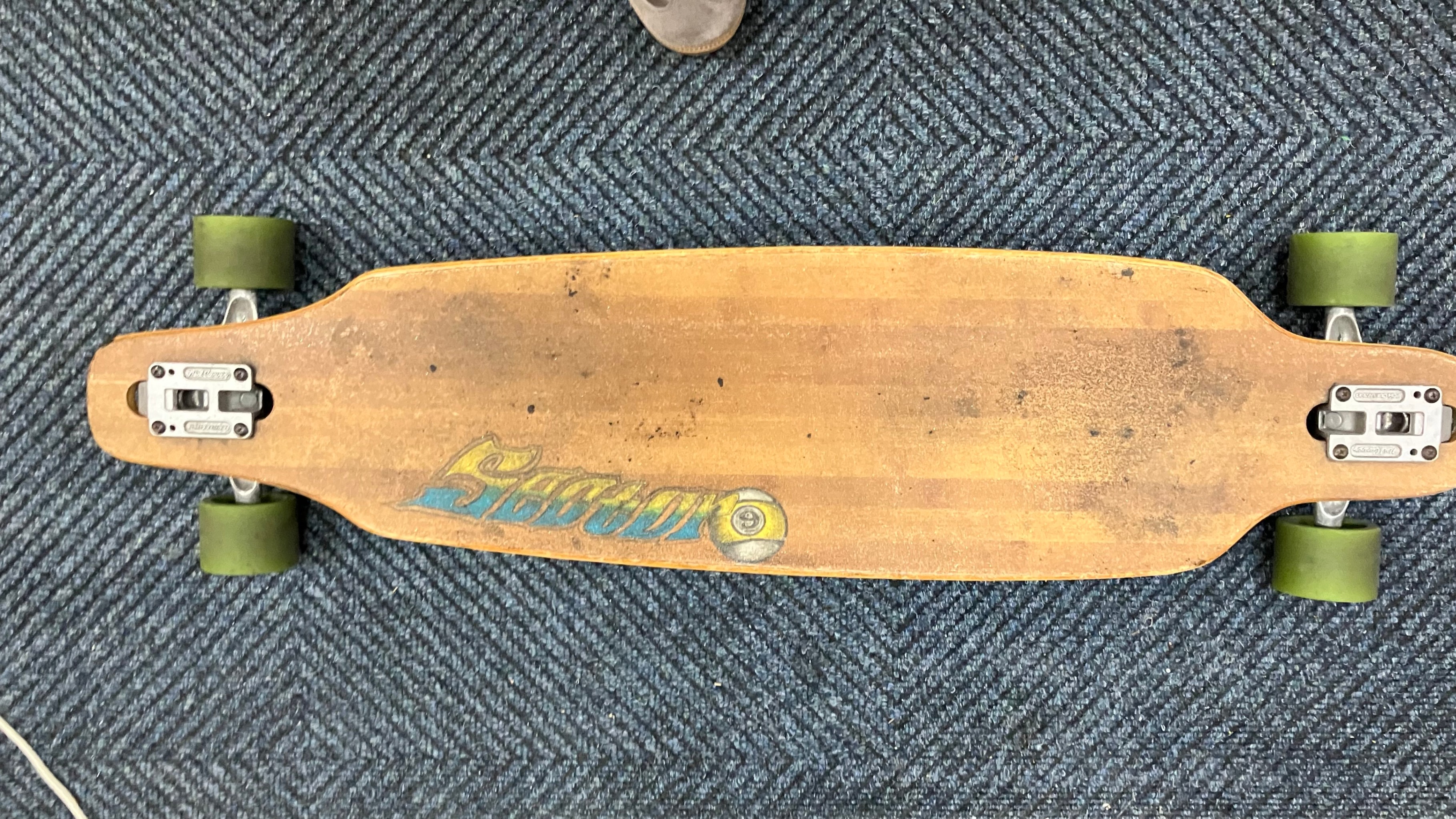 Longboard skateboard - photo 2