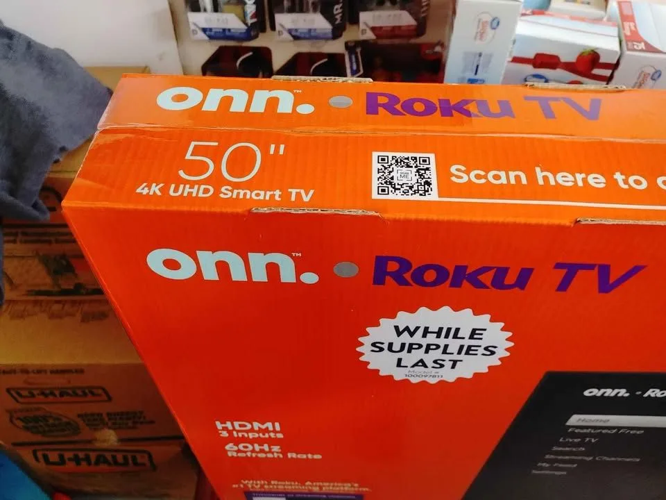 Onn. Roku 50" inch Smart TV image indicator(2)