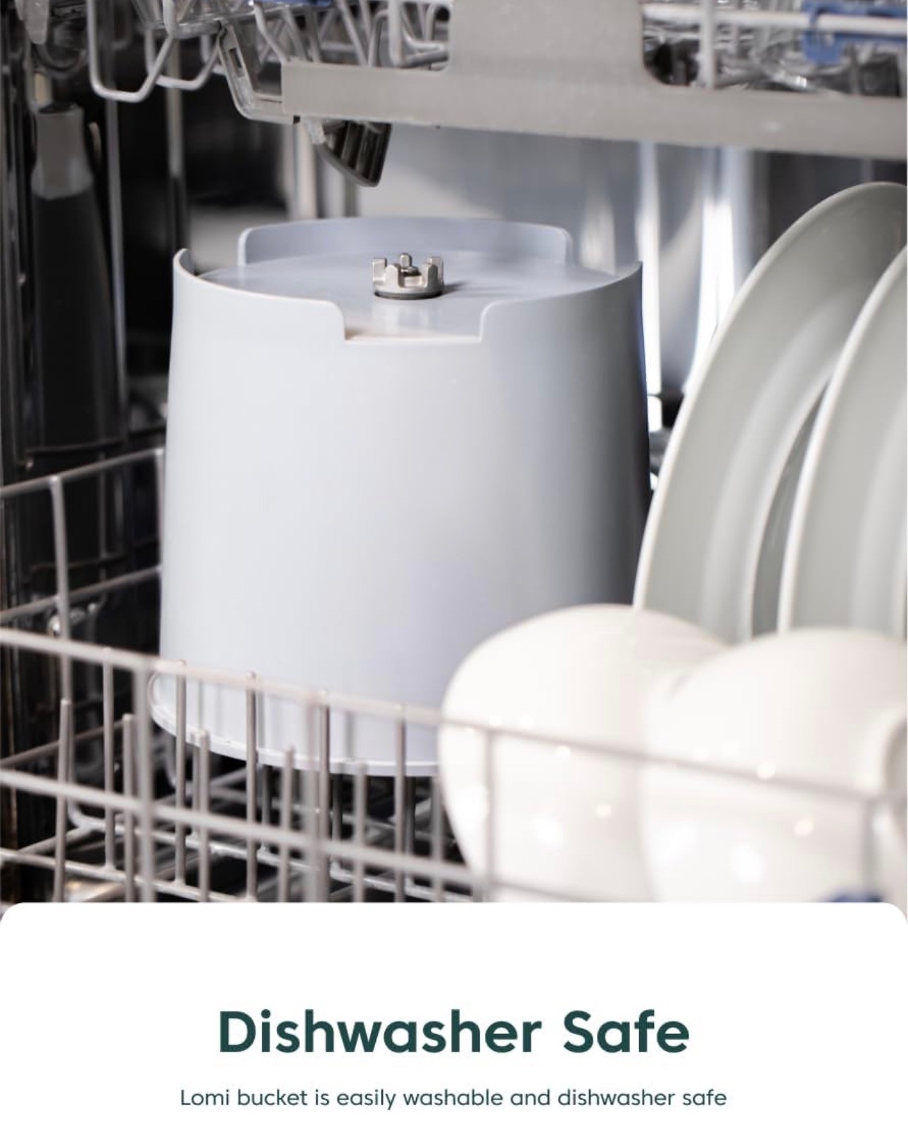 Lomi Smart Waste™ Electric Kitchen Composter Odor Free 3L Bucket - photo 4