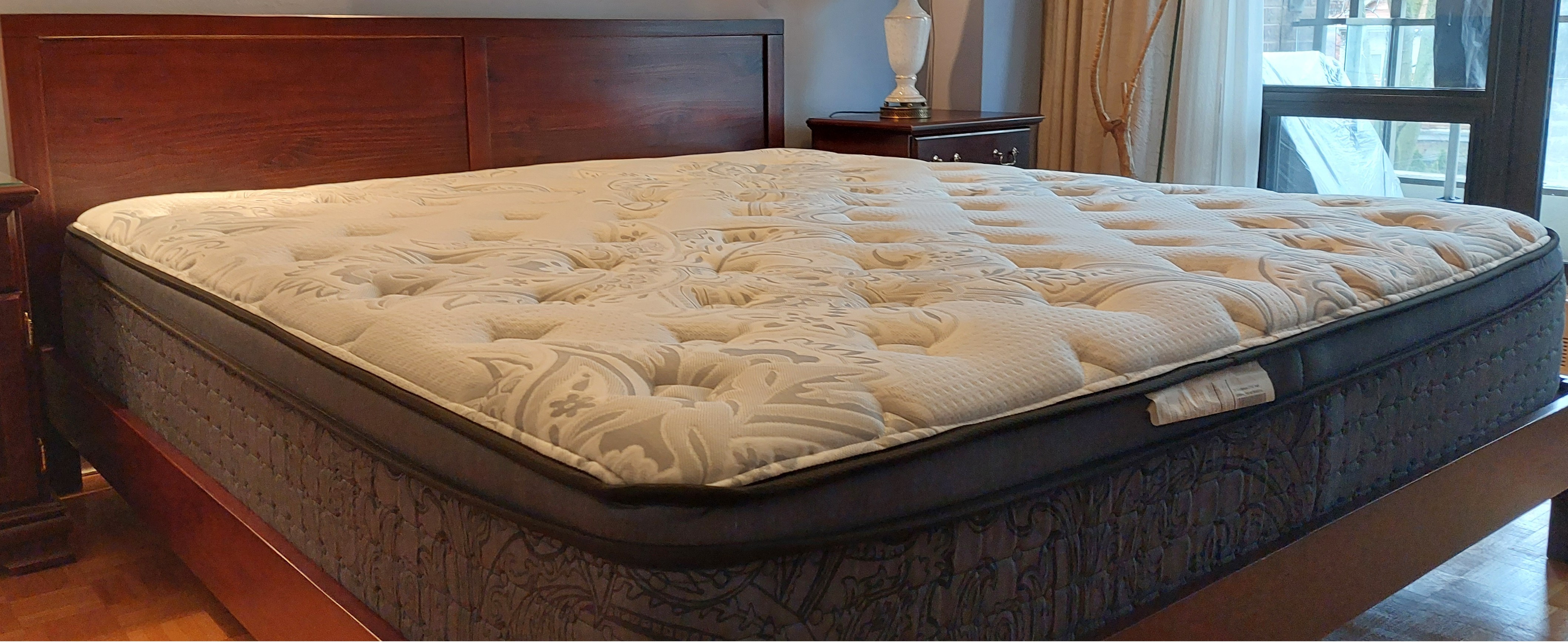 King Size Kingsdown Mattress, 80% off purchase price