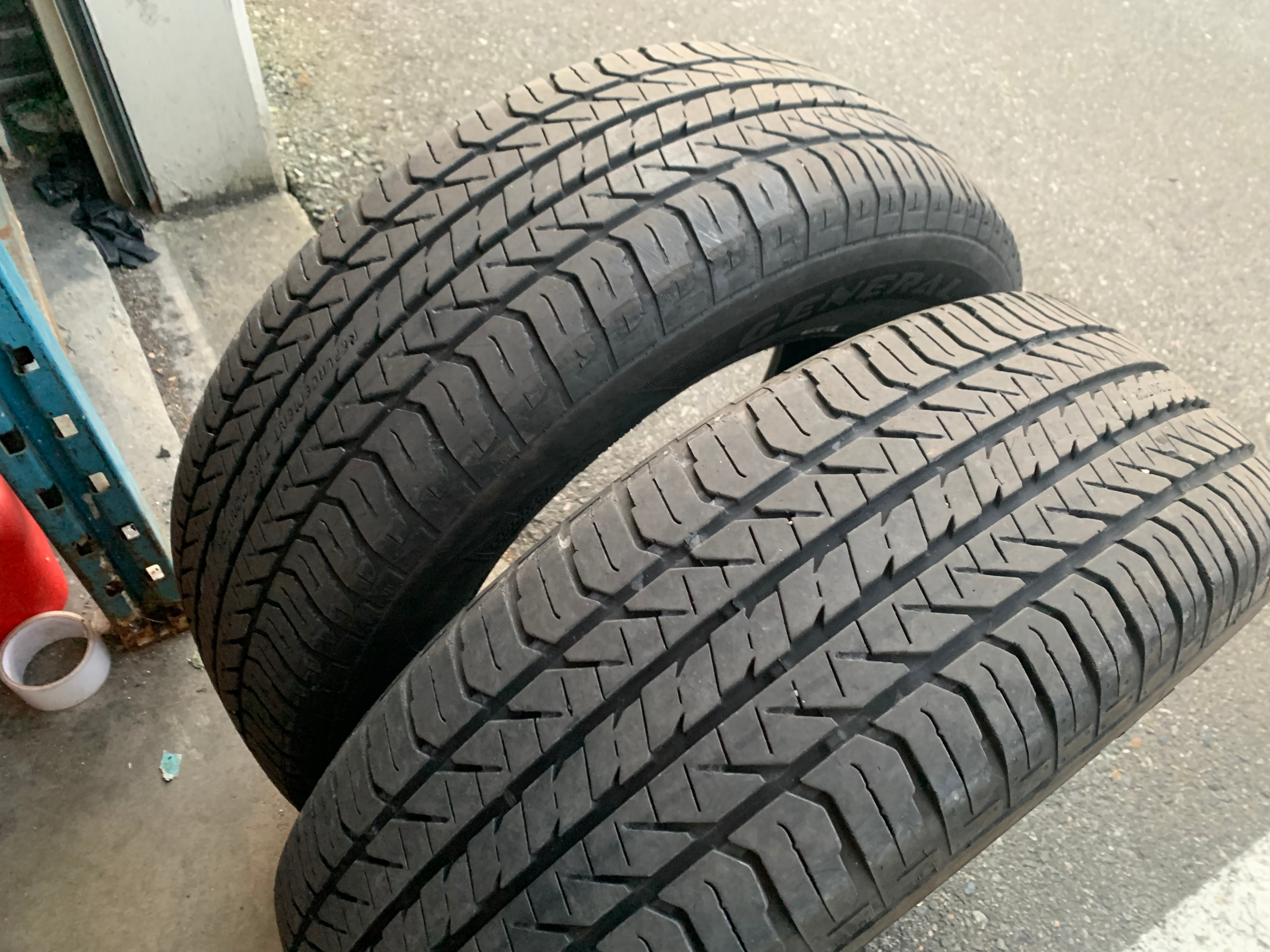 PAIR of 225/65/17 M+S 102H General Evertrek RTX with 50% tread - photo 5