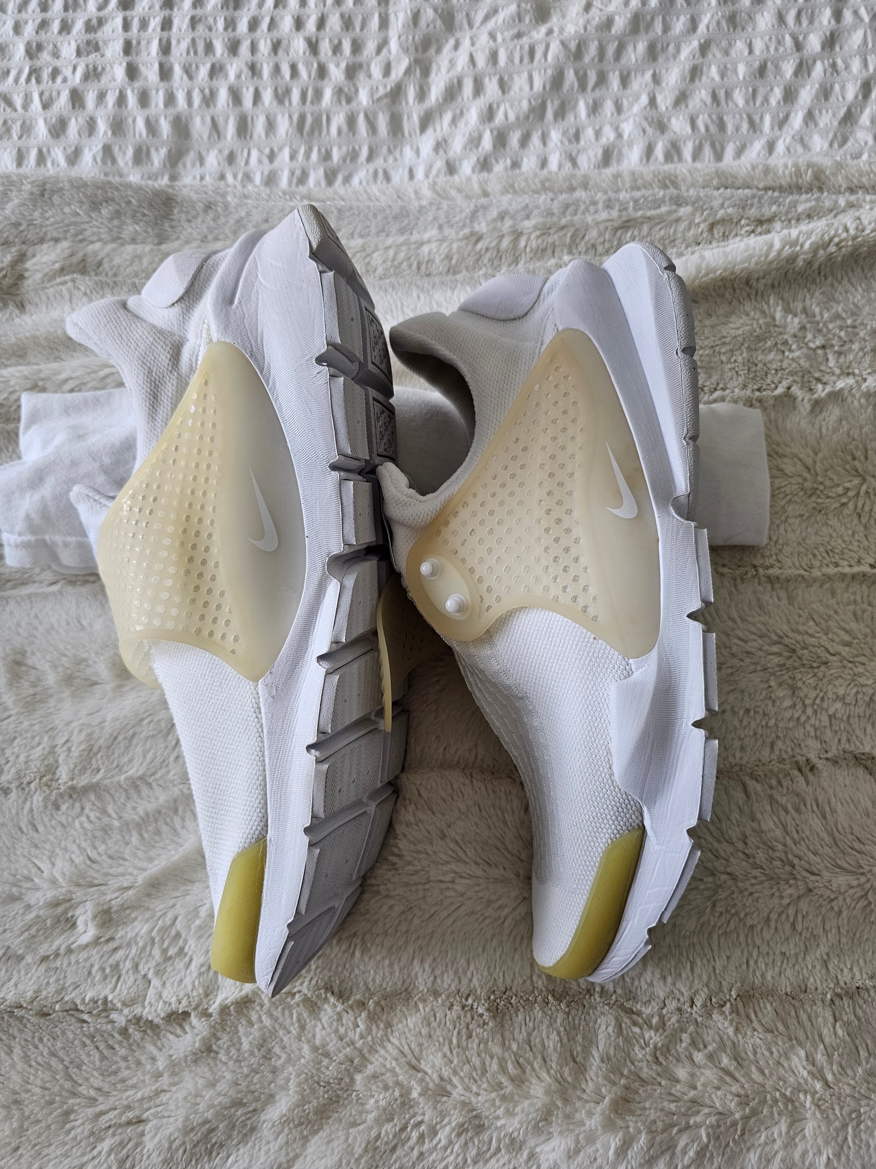 Nike White Slip On Brand New Size 12 Men's - photo 2