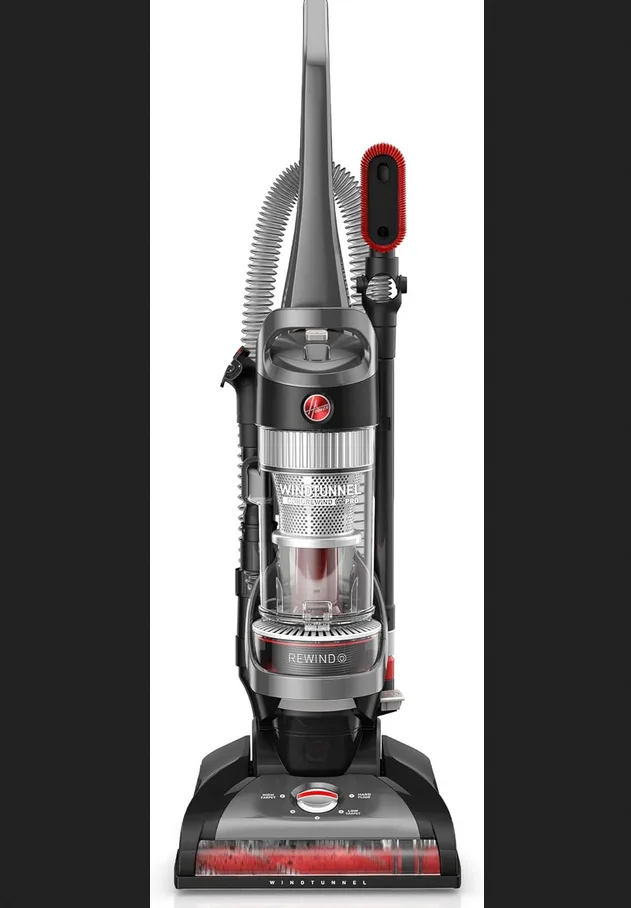 Hoover WindTunnel Cord Rewind Pro Bagless Corded Upright Vacuum