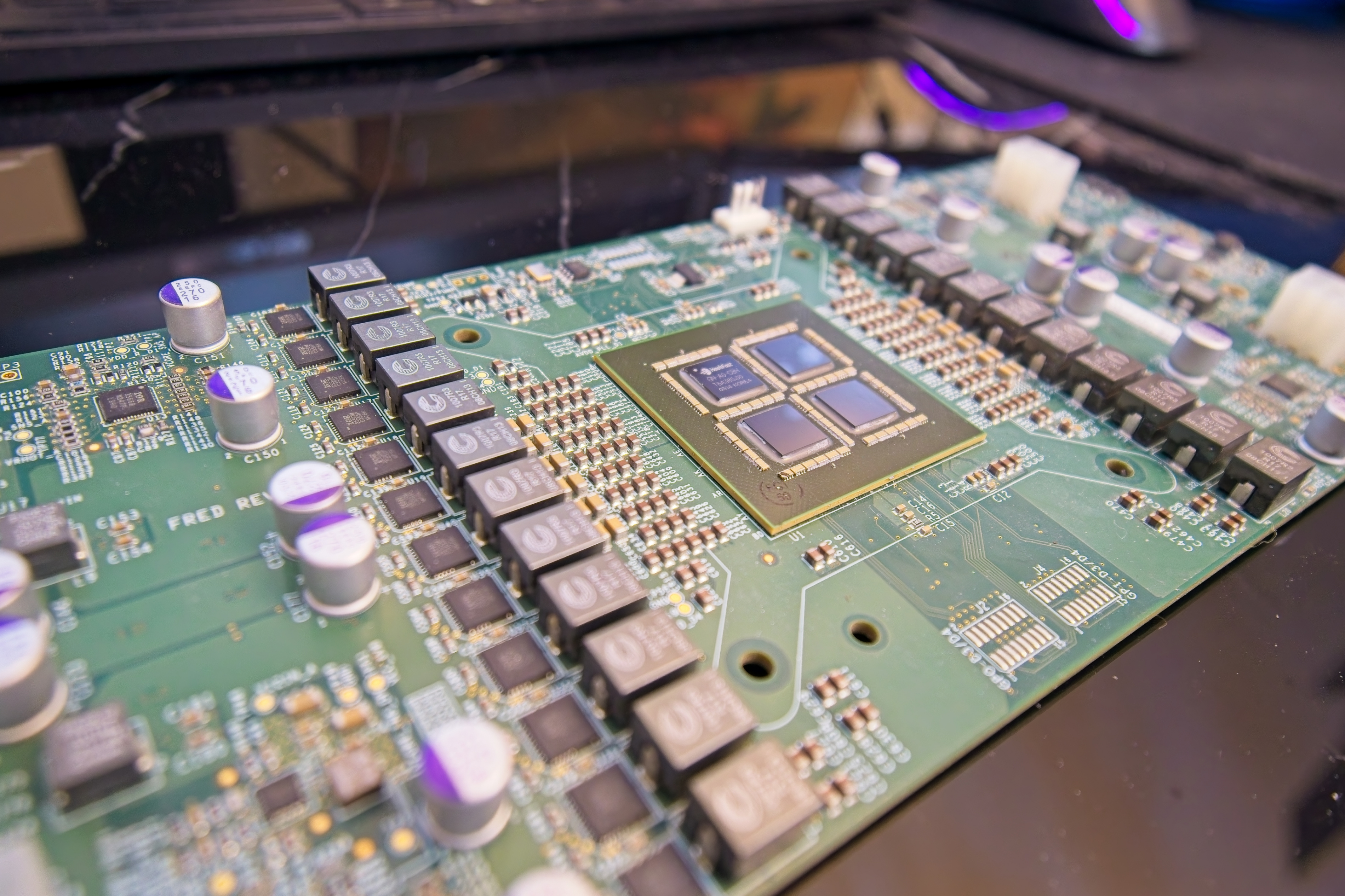 Vintage HashFast GN-A0-CBH ASIC Bitcoin Mining Board T6A385