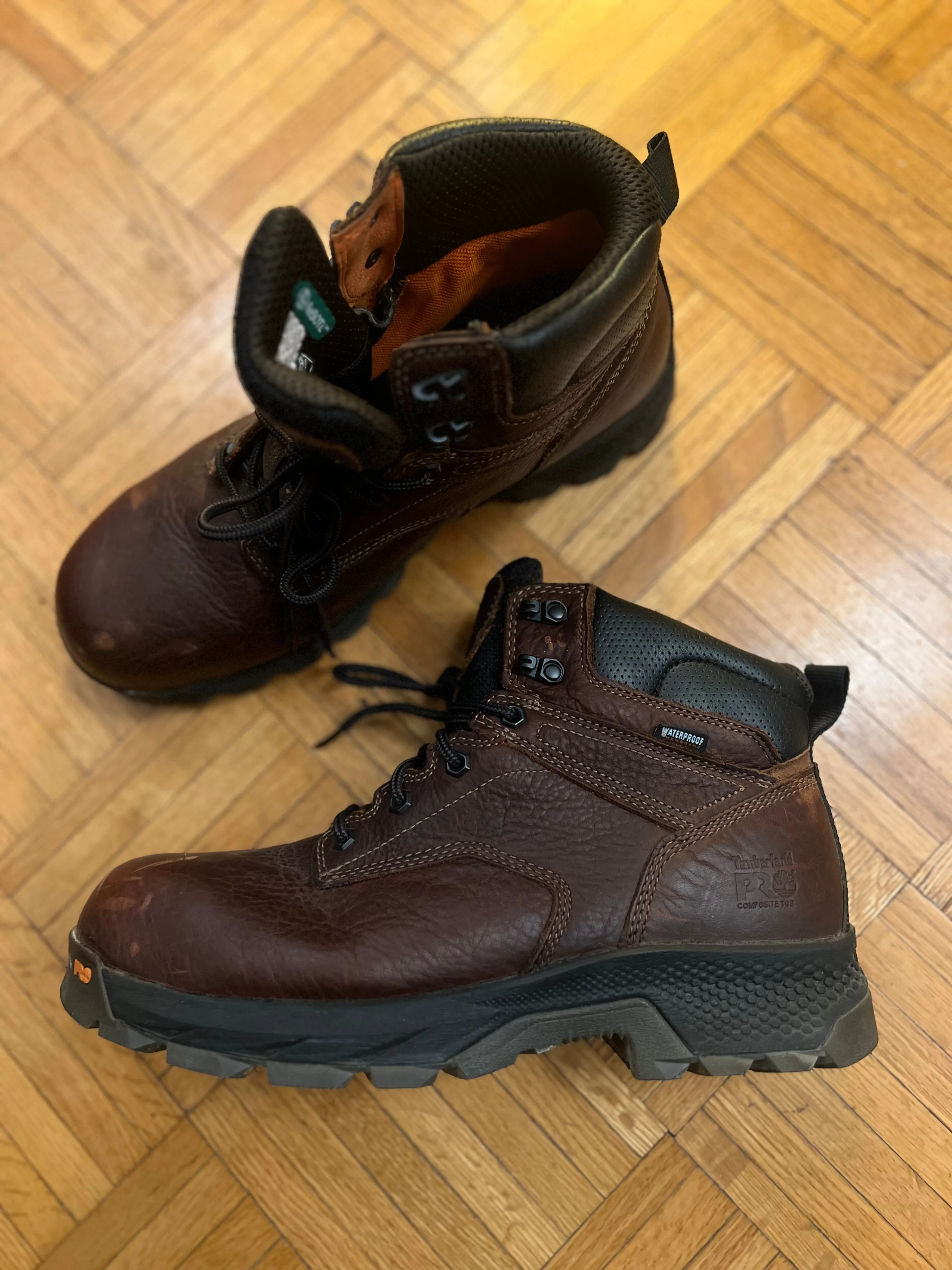 Men’s Timberland (size 11) PRO® TiTAN EV Comp-Toe Work Boots thumbnail