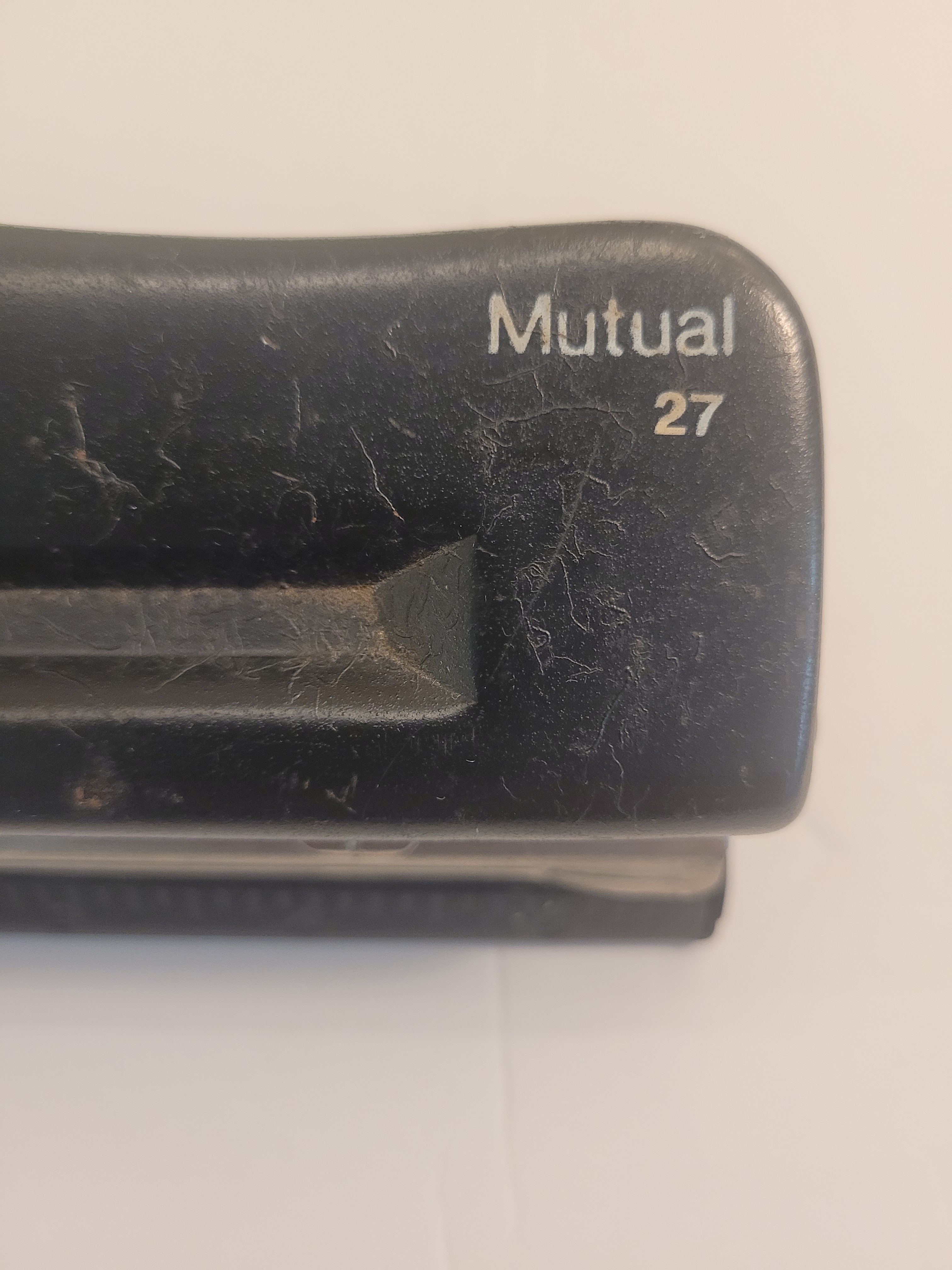 Adjustable Metal Three-Hole Punch - photo 2
