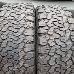 Pair of LT 275/60/20 BFG All Terrain T/A KO2 with 40% tread thumbnail