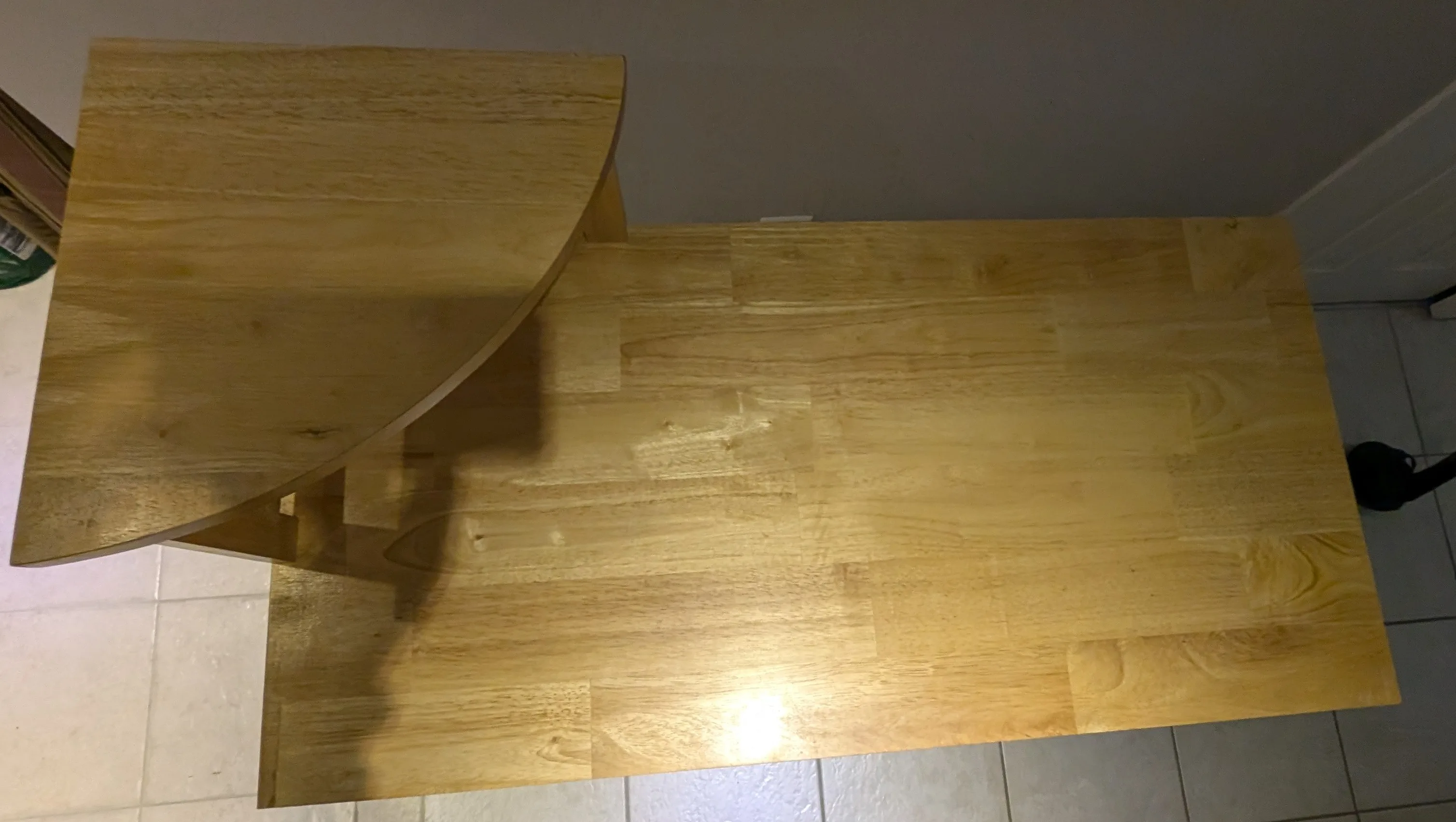 IKEA Foldable Compute Table with Keyboard Tray and Monitor Shelf image indicator(5)