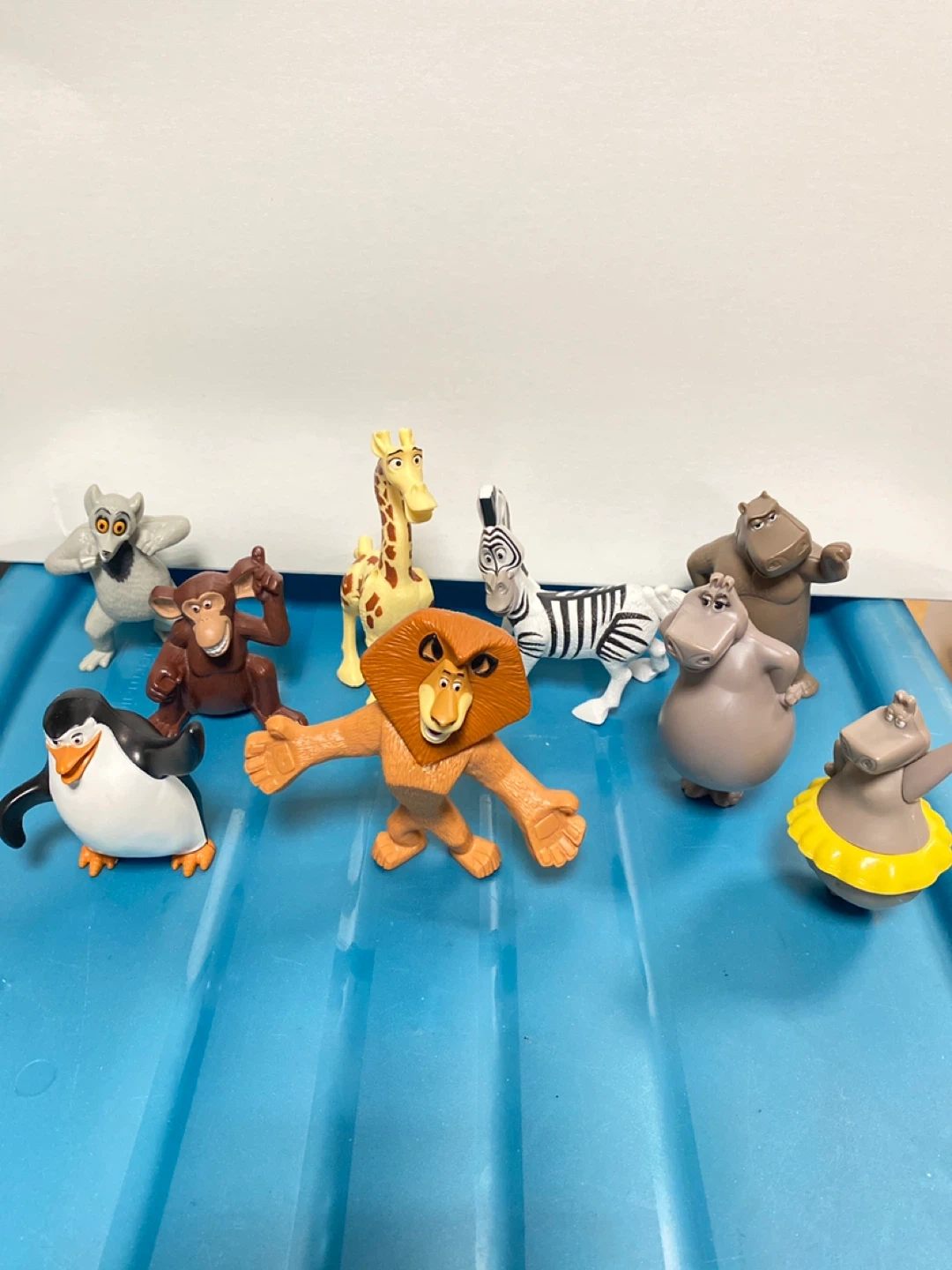 Madagascar Figures Toy set Mc Donald's Happy Meal