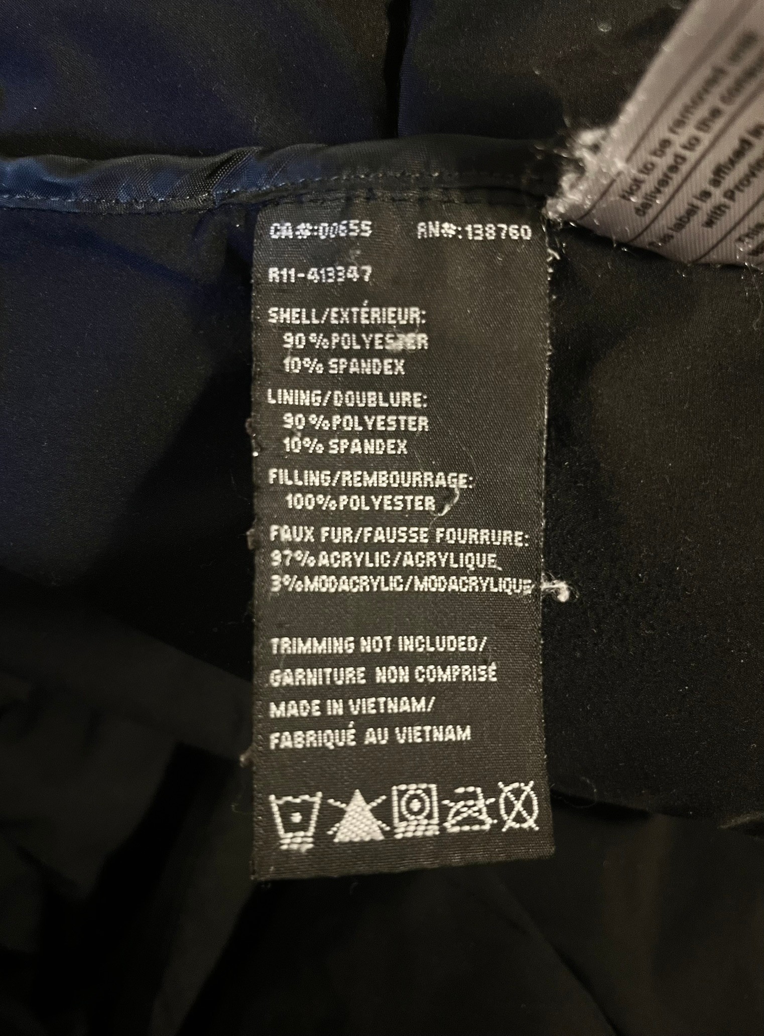 Reitmans Black Winter Coat with Faux Fur Trim (XXL) - photo 5