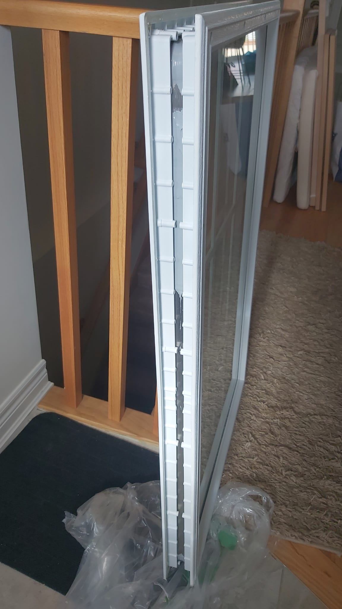 ODL 9-Lite Clear Low-E Door Glass Insert – Like New (22×36x1) - photo 2