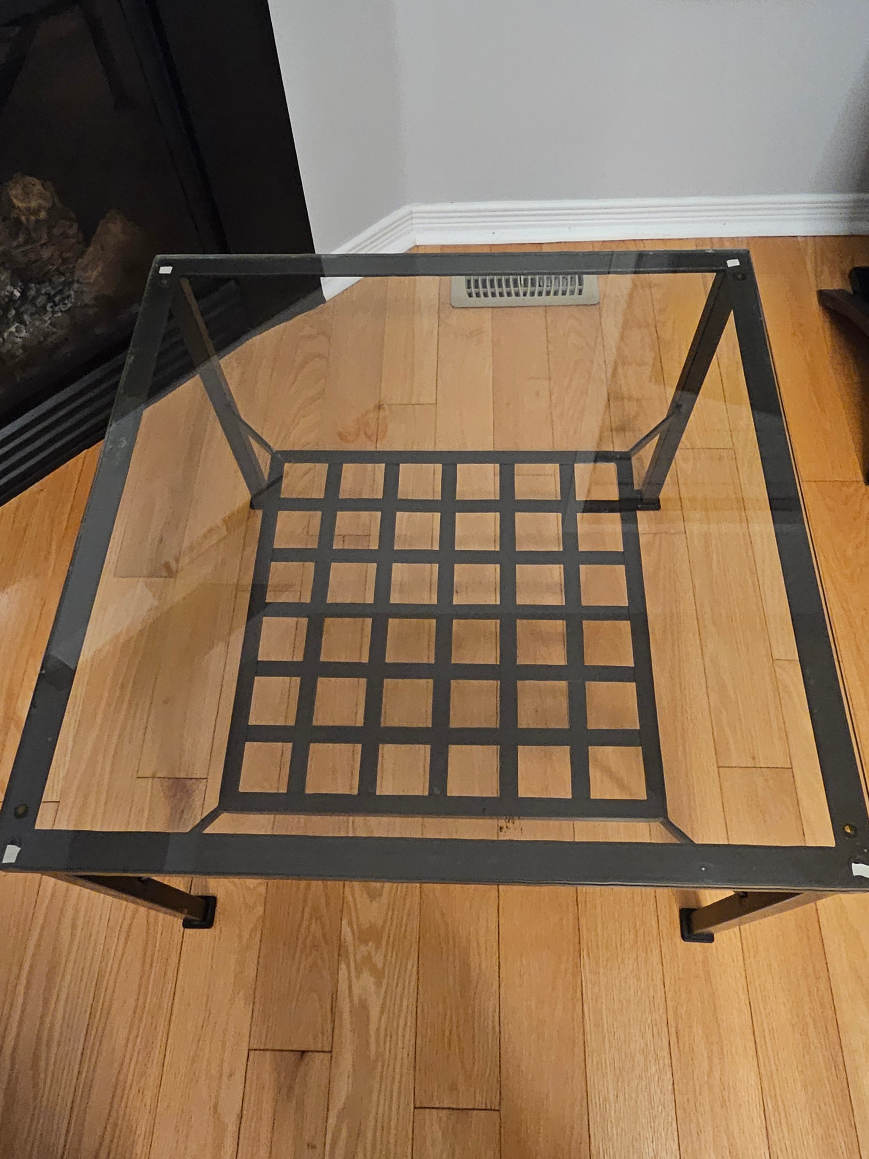Glass Top Table