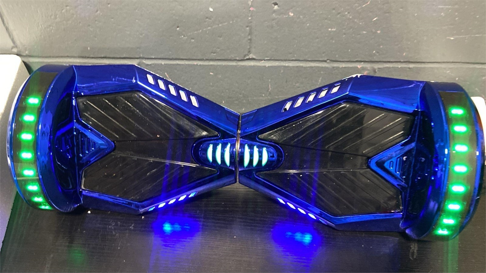 8" Off-Road Hoverboard – Bluetooth, LED Lights, Blue - photo 3