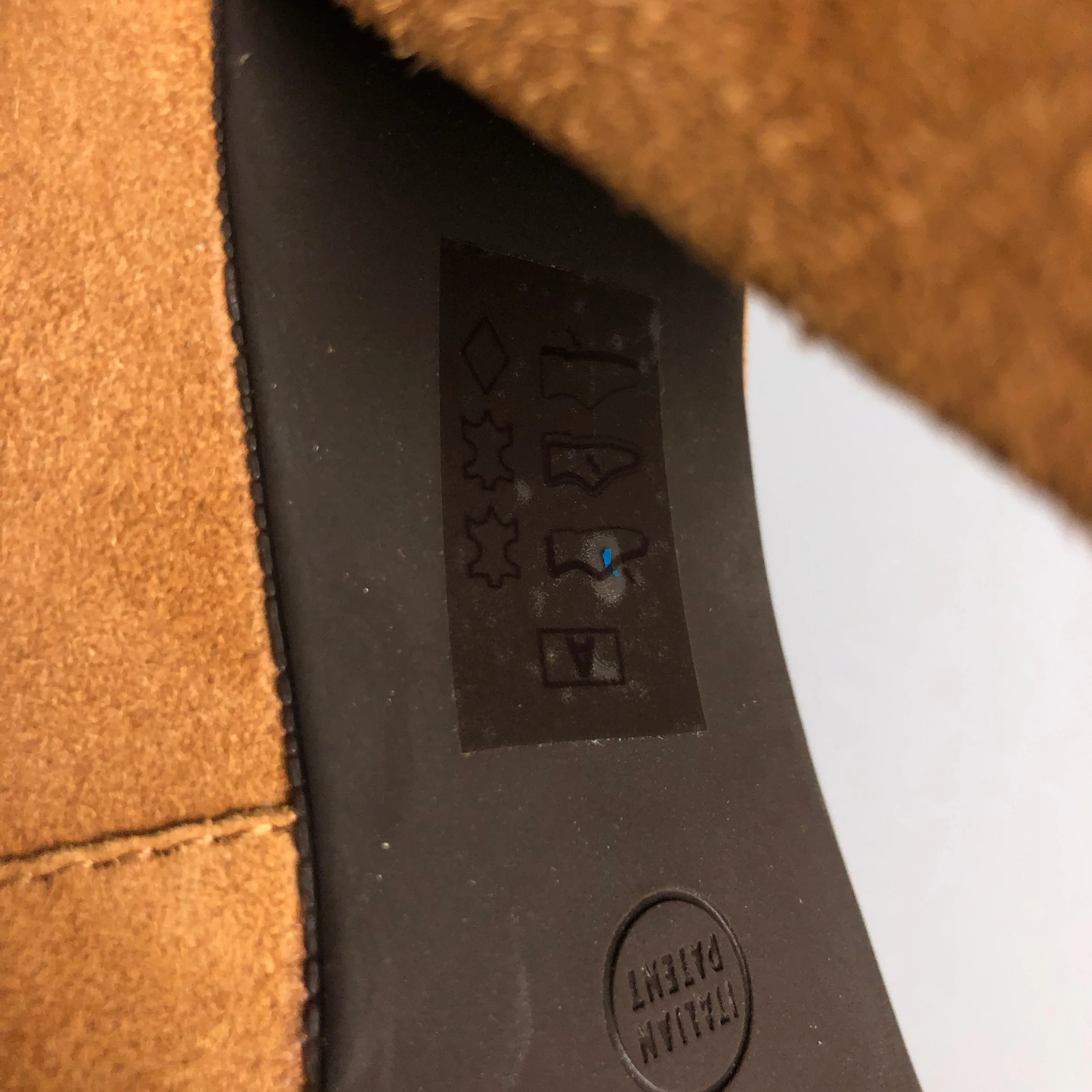 Tan Leather Suede Geox Heels image indicator(9)