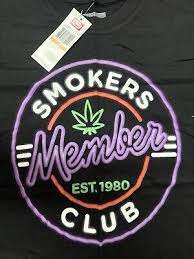 The Smokers Club, Members Shirt, Neon Shirt , Size Small - photo 2