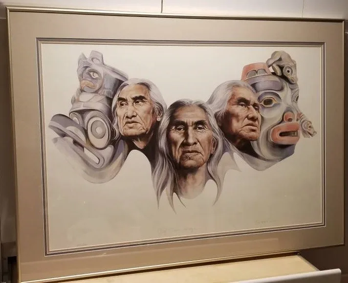 Paul Ygartua Signed & Numbered Print Chief Dan George (375/800) thumbnail
