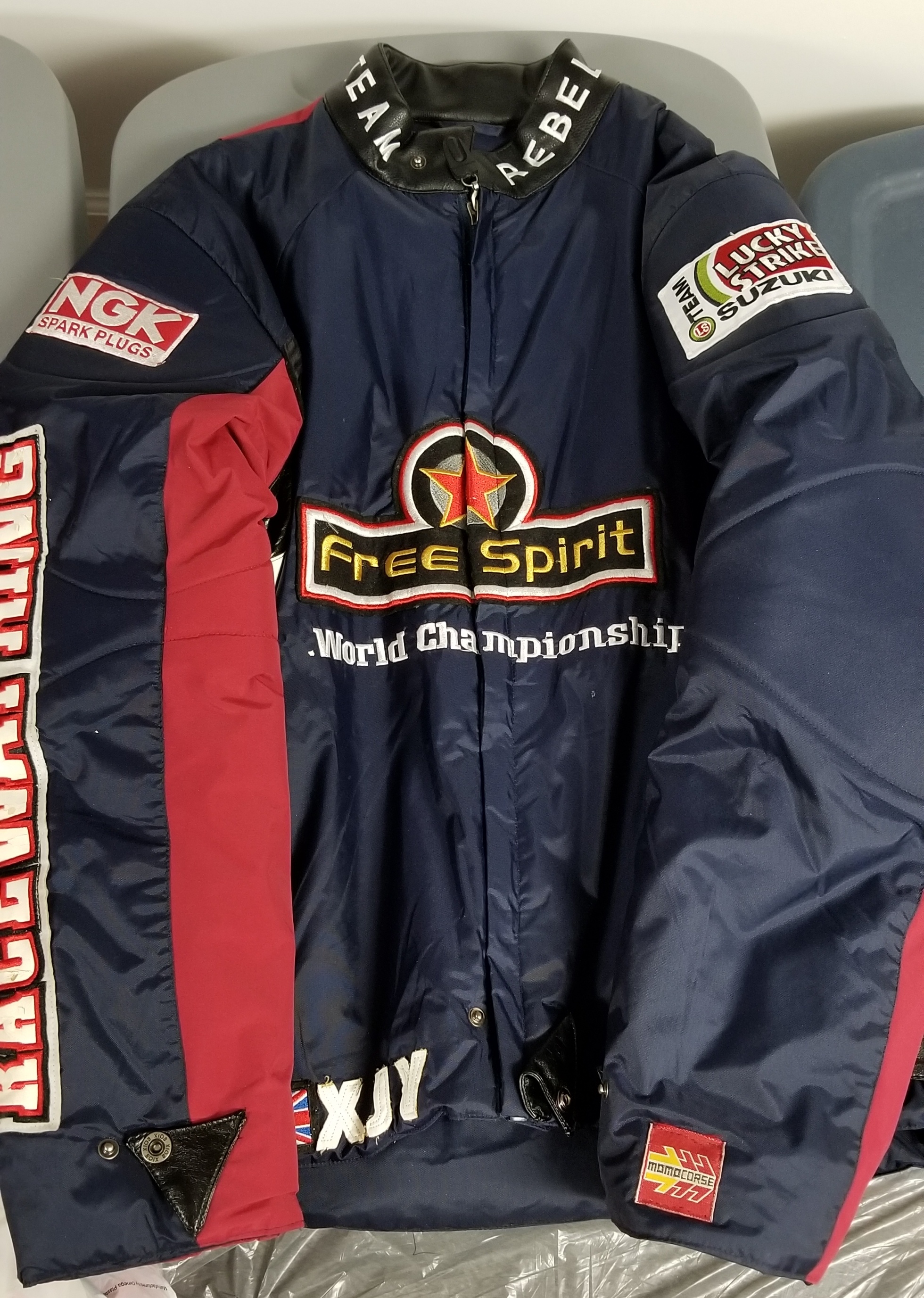 XIOS World Champion Racing Bomber Jacket, men's size XXL
