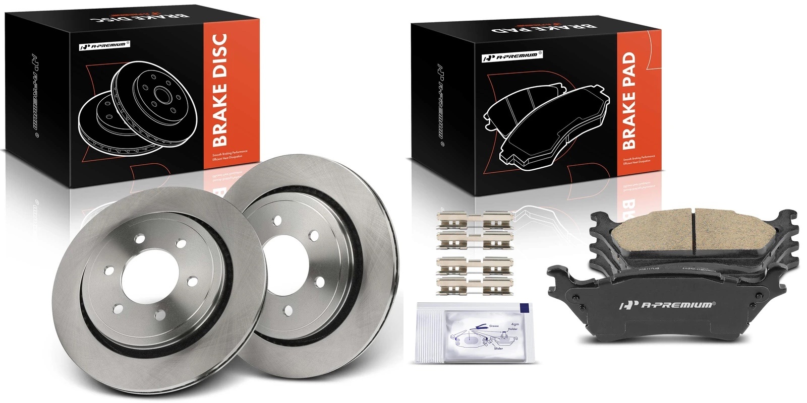 Ford F150 – Rear Brake Rotors and Ceramic Pads