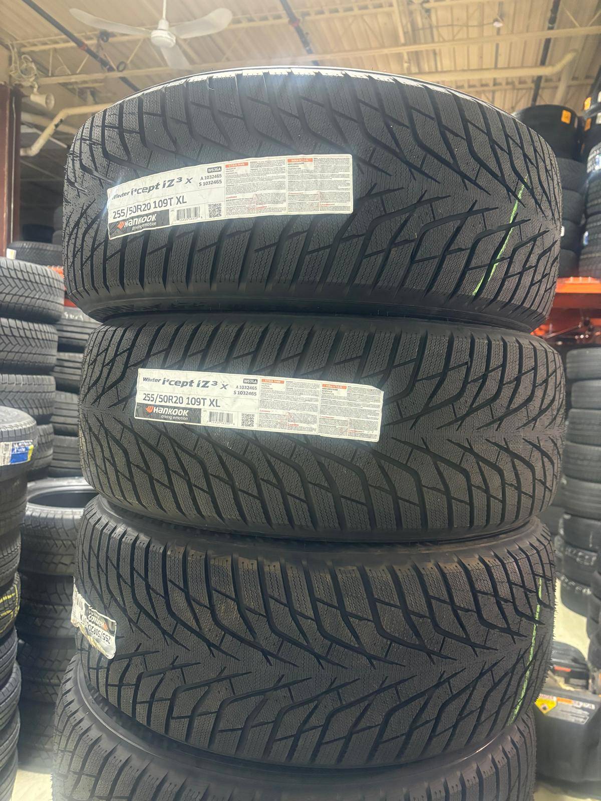 NEW 255/50/R20 Hankook snows-Q7/Atlas/F-Pace/ Velar/XC90/MDX/Pi