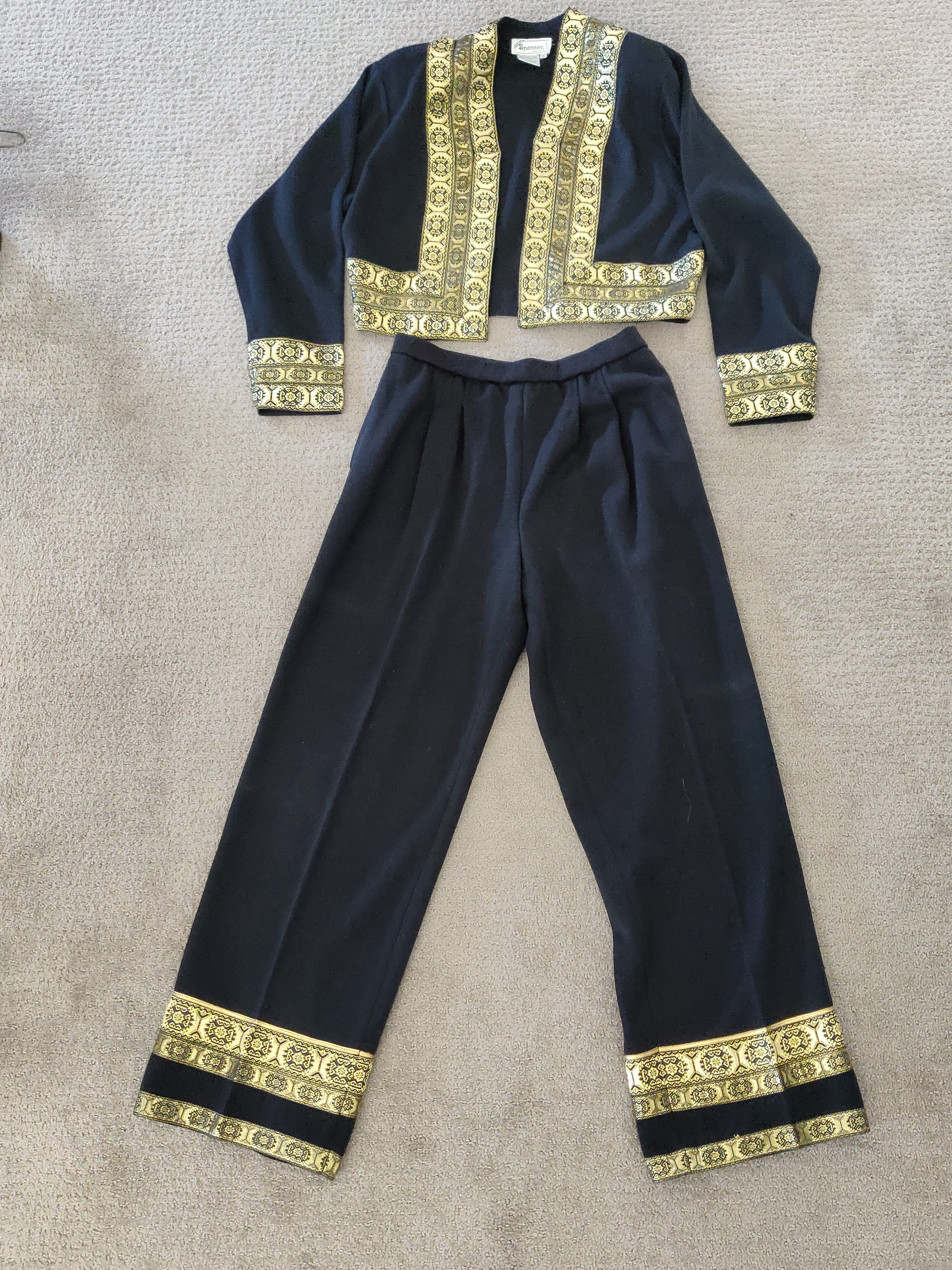 Vintage Formal Pant Suit / Pantsuit / Separates for Women Ladies