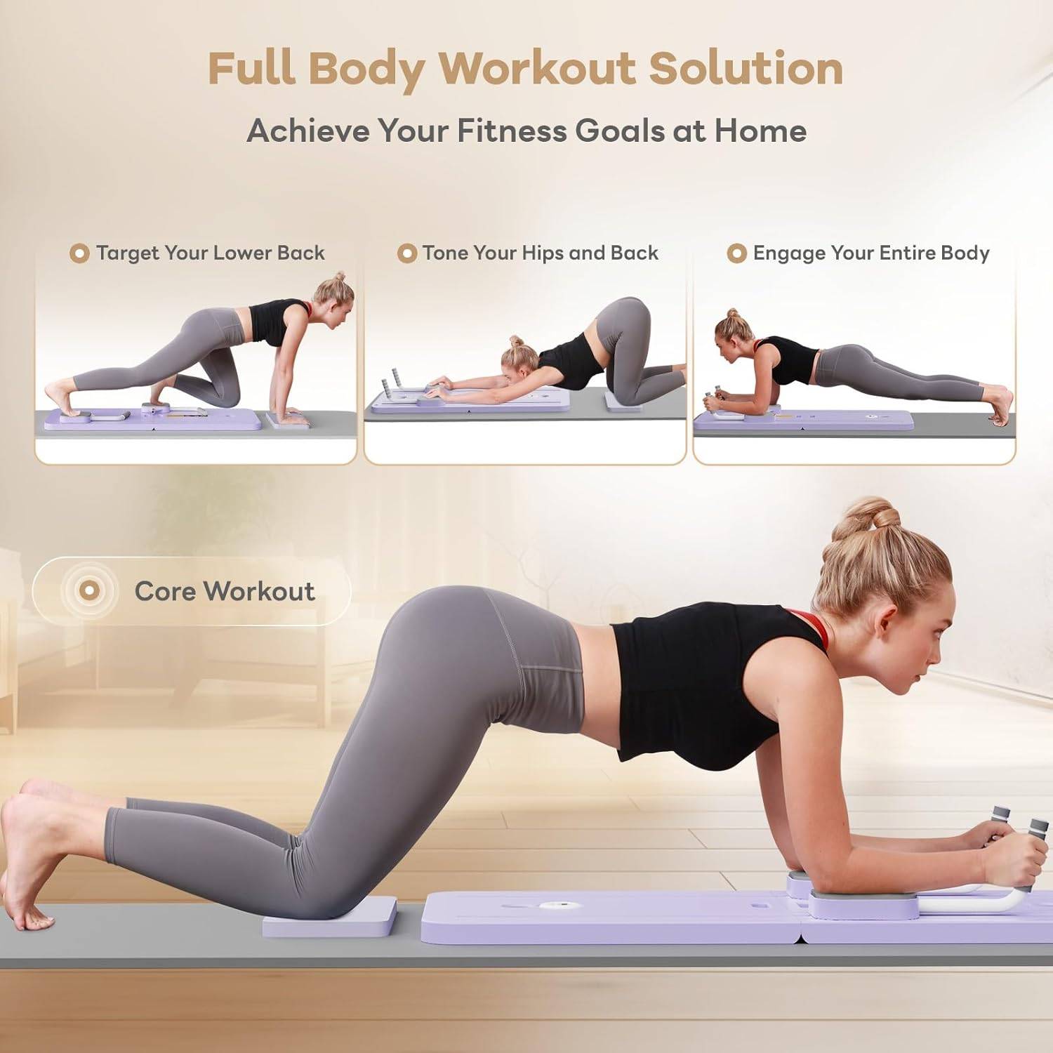 Home Gym Deal: NEW Foldable Ab/Pilates Core Trainer Auto-Rebound - photo 5