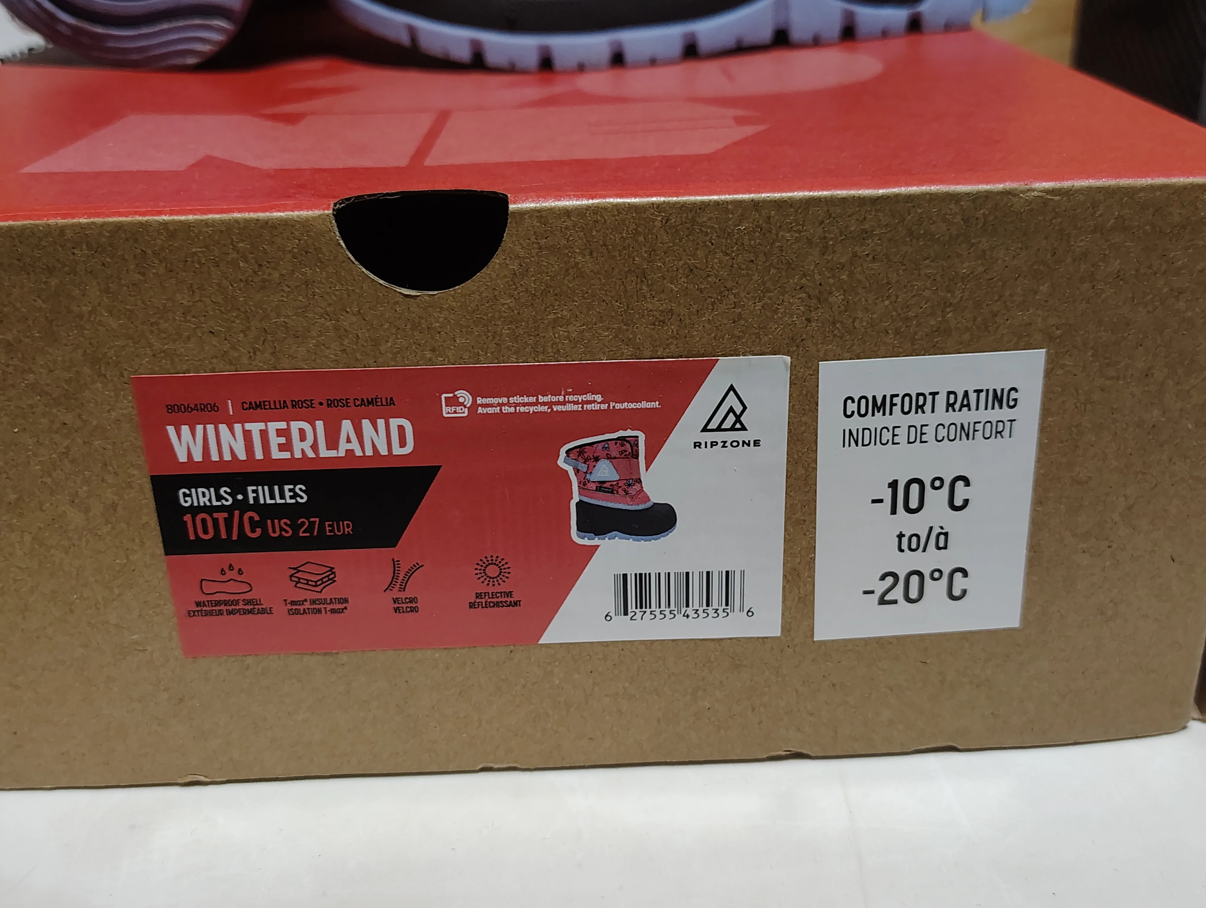 NEW Ripzone Kids' Toddler Winterland Insulated Shell Boots image indicator(3)