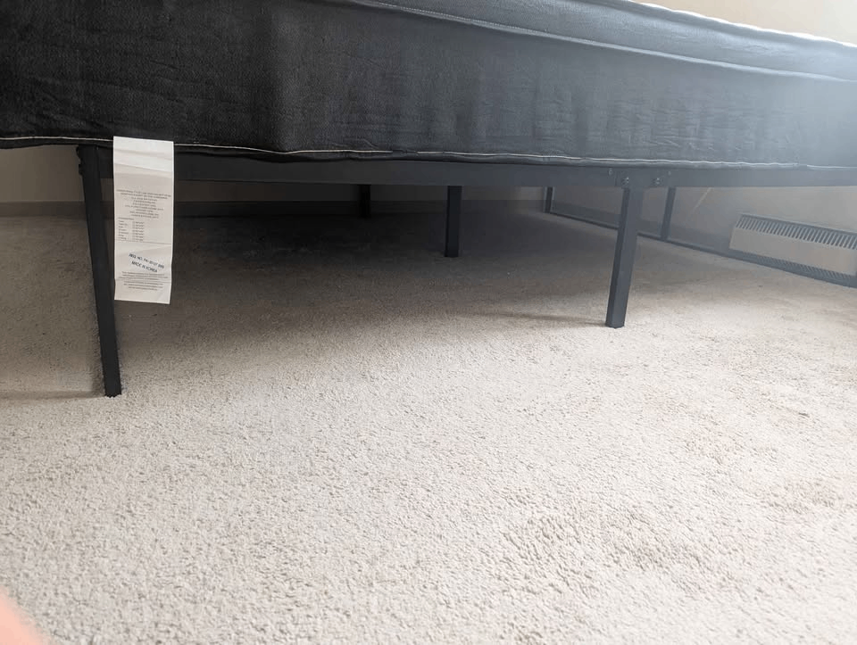 Queen size bed and base - photo 3