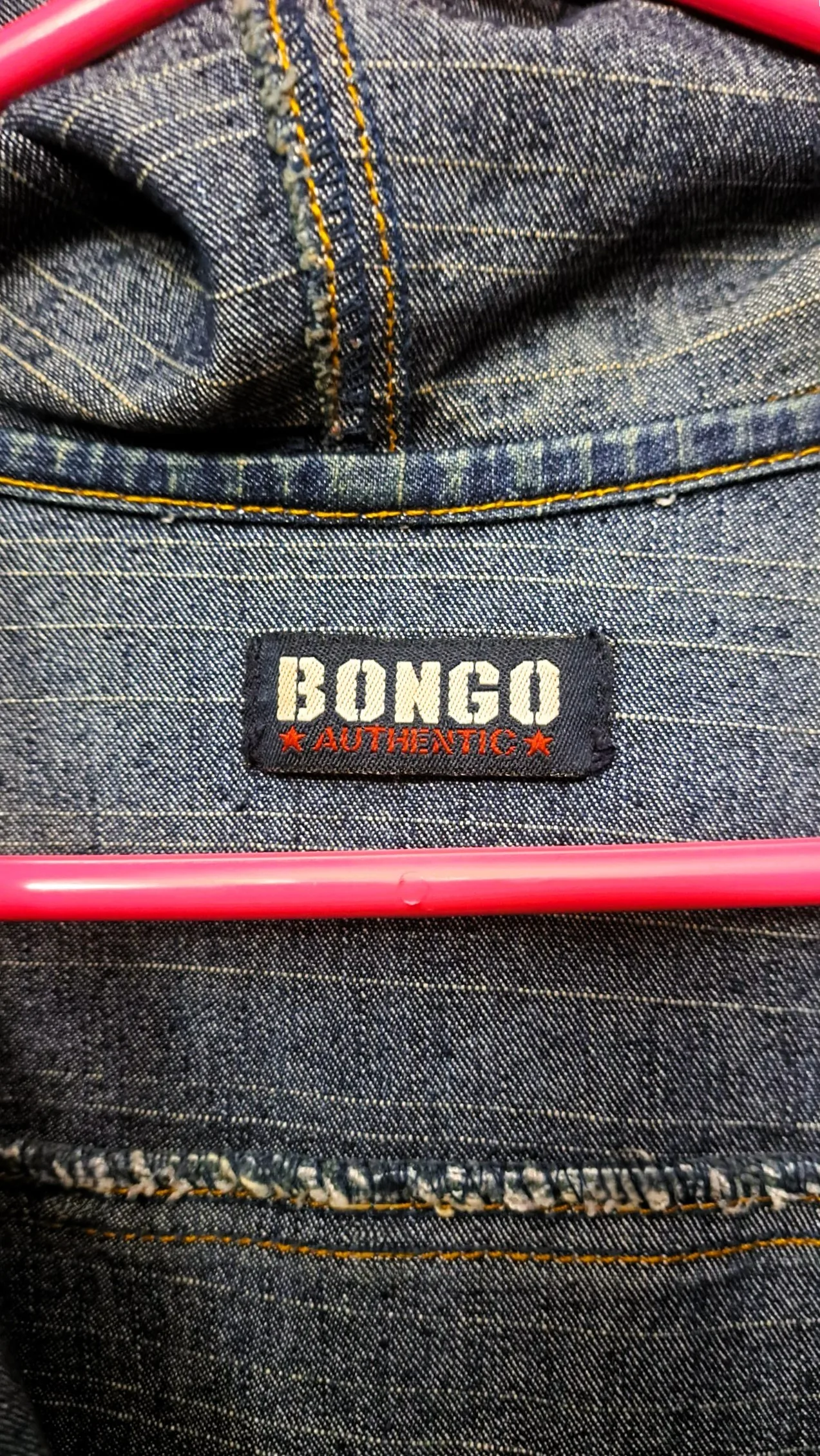 Y2K Bongo Authentic Denim Hooded Jacket image indicator(5)