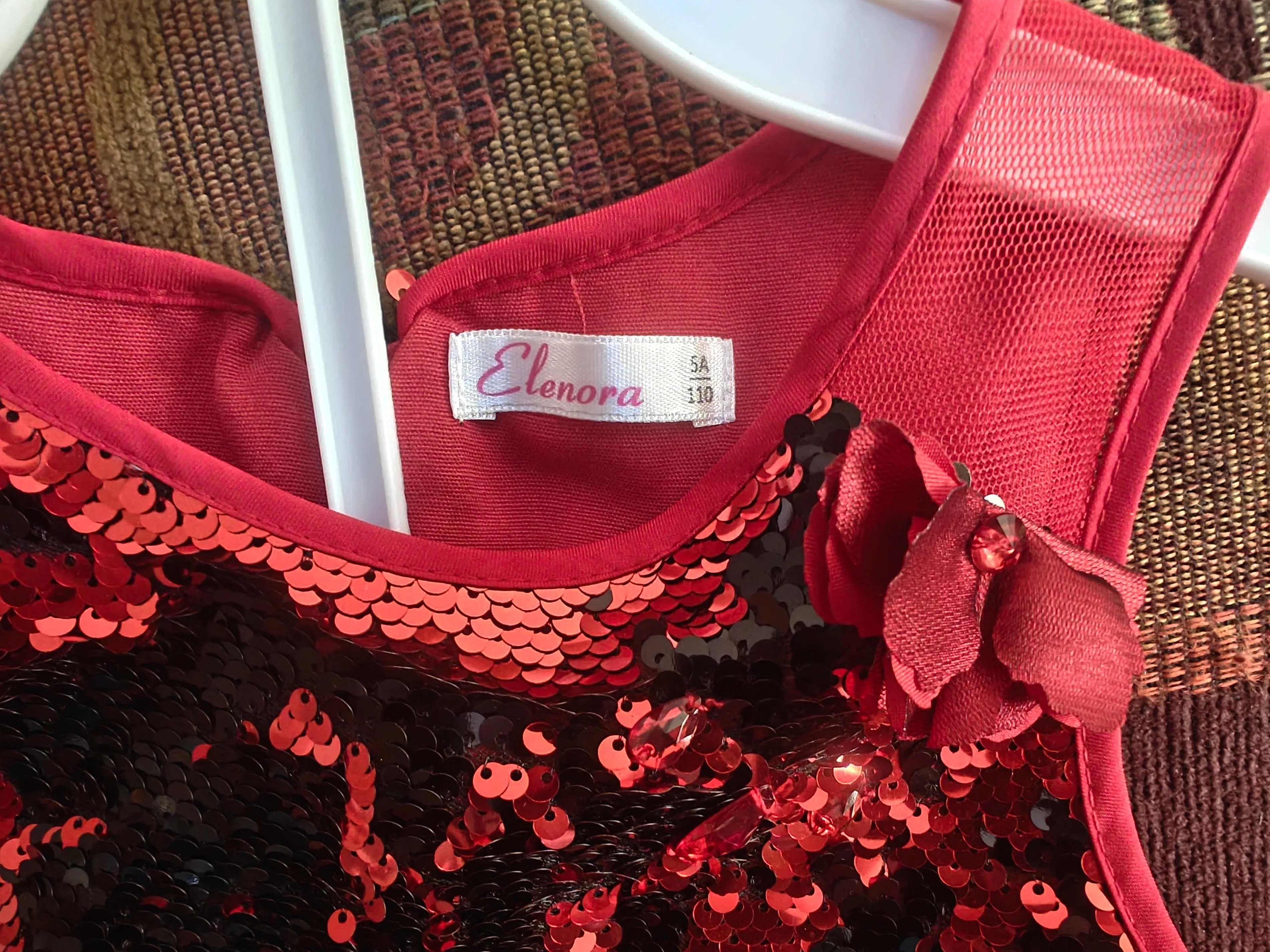 Mini Elenora Holiday Dress Girls 4Y-5Y image indicator(8)