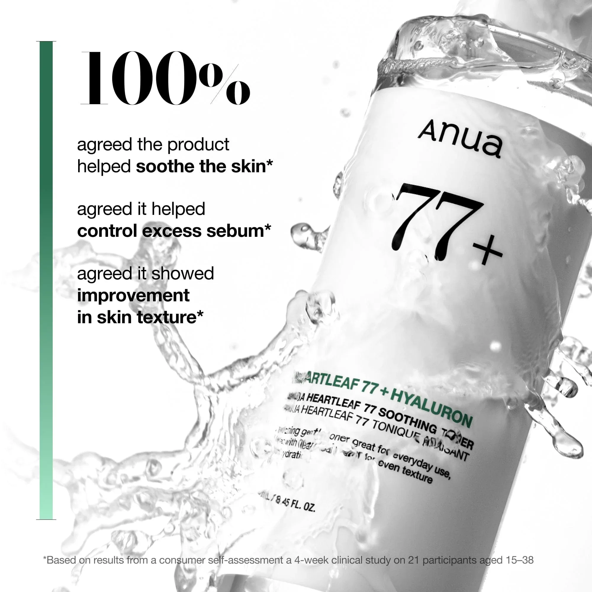 Anua Heartleaf 77% Soothing Toner + Hyaluron (250 ml) image indicator(5)