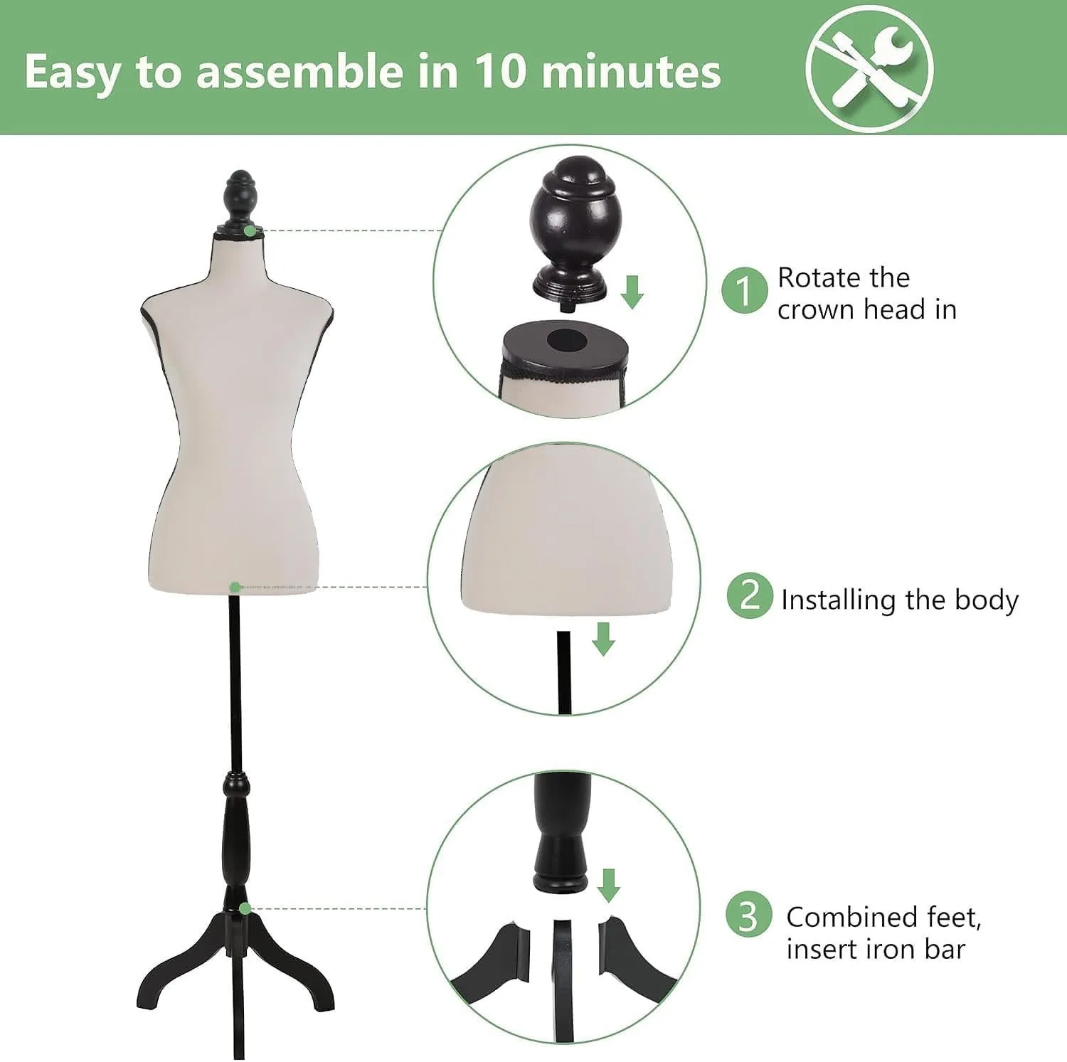 Female Mannequin 60-67 Inch Brand new image indicator(3)