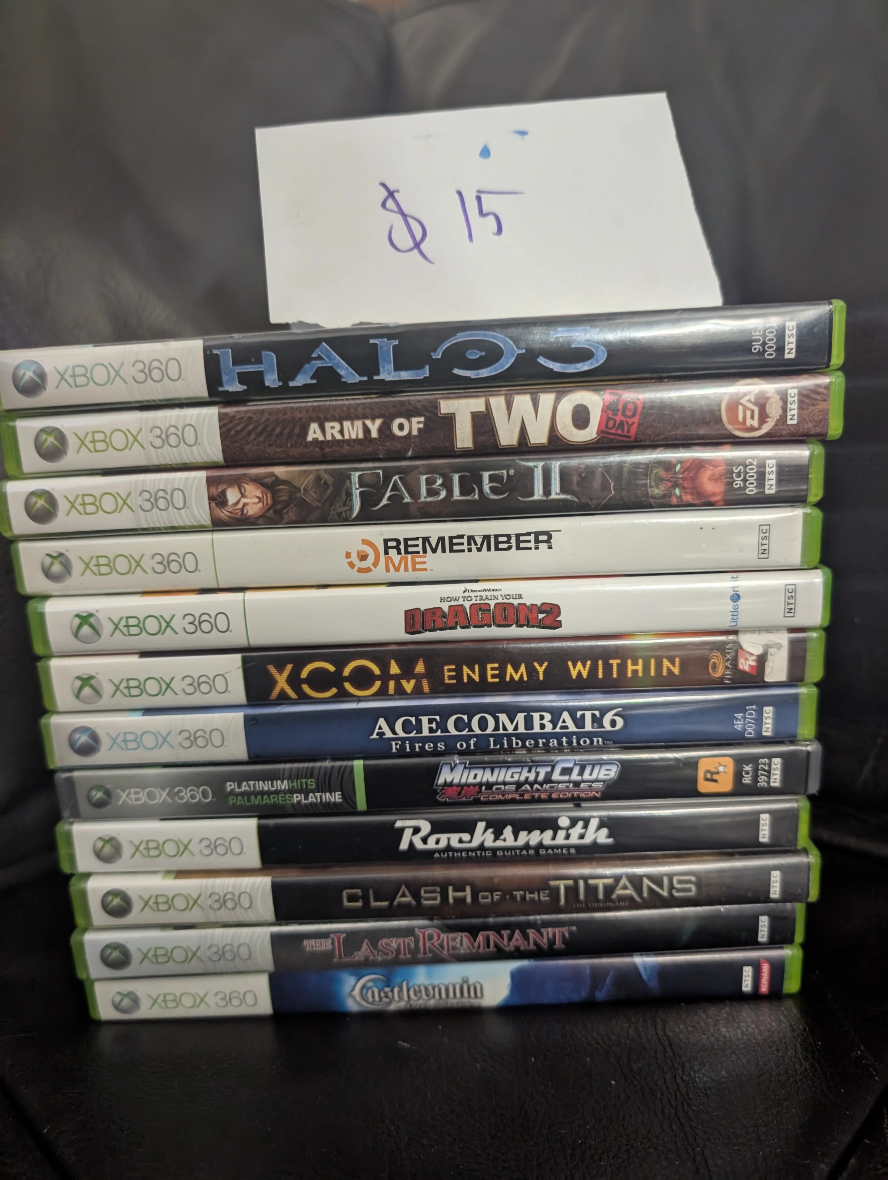 XBox 360 Games - As Priced or as Lot image indicator(3)